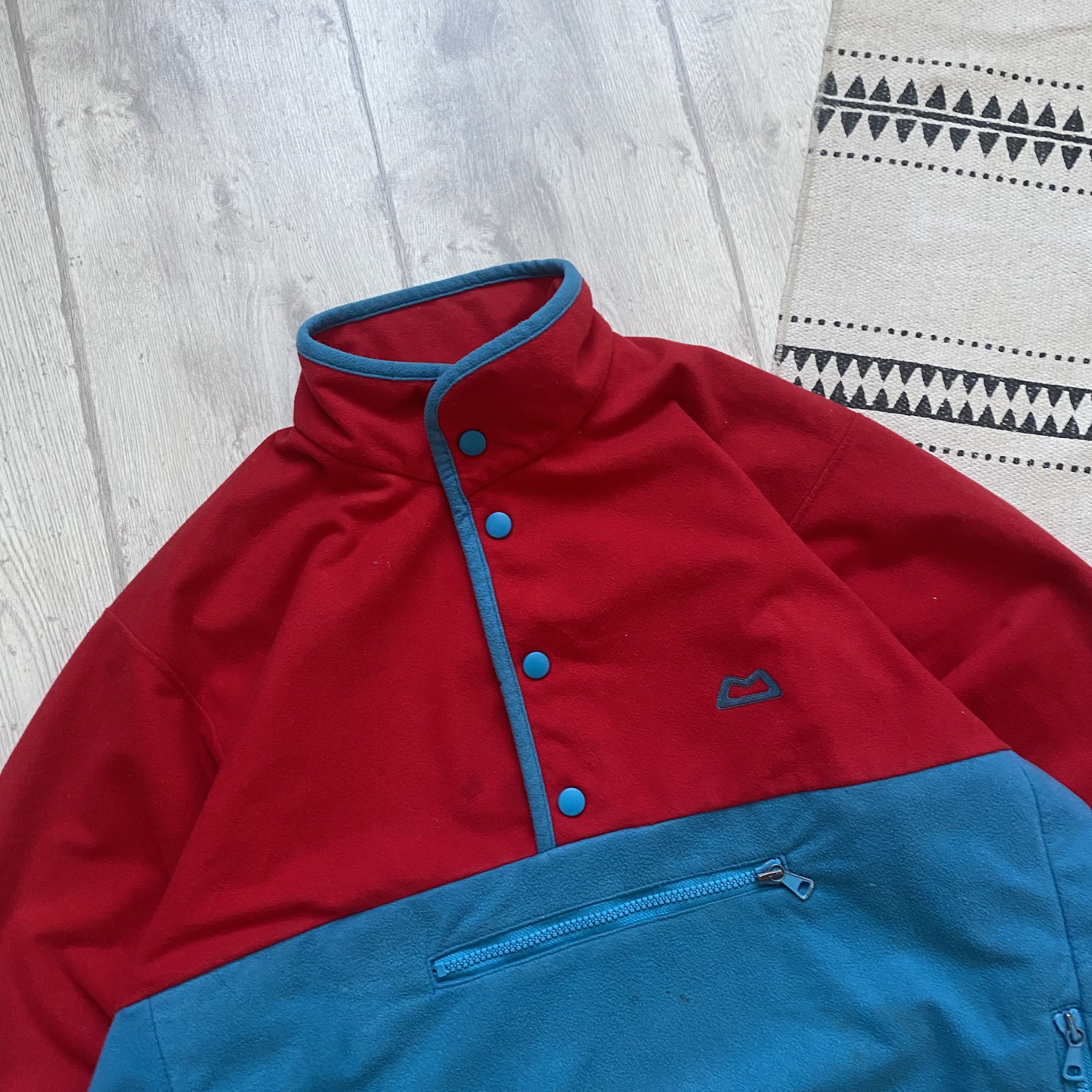 Mountain Equipment Company Vintage 80-90s Mountain Equipment fleece sweater Synchilla Size US M / EU 48-50 / 2 - 2 Thumbnail