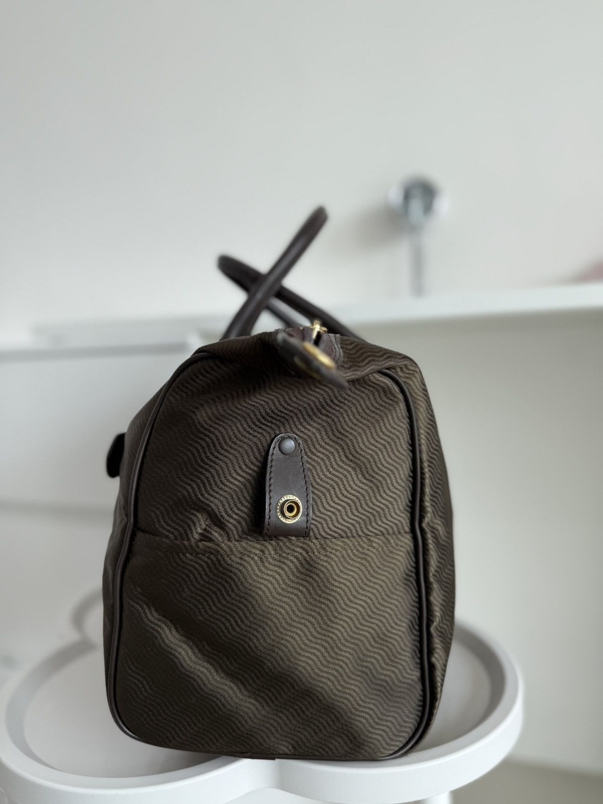 Balenciaga Vintage Balenciaga BB Logo Gold Boston Bag Size ONE SIZE - 8 Thumbnail