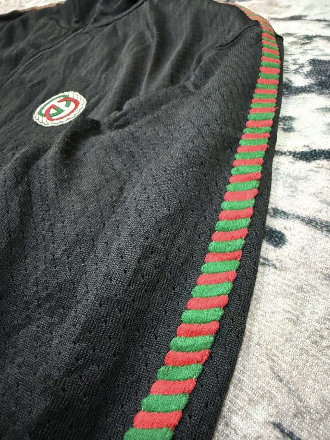 Gucci Gucci Double G red and green jacket Size US M / EU 48-50 / 2 - 2 Thumbnail
