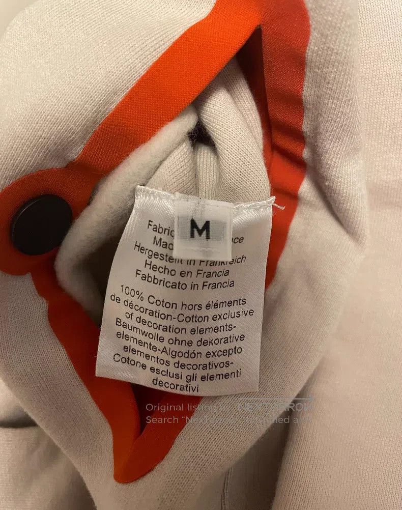 Hermes Hermes Hooded Sweatshirt (with Thin Fleece Inside) Size M / US 6-8 / IT 42-44 - 7 Thumbnail