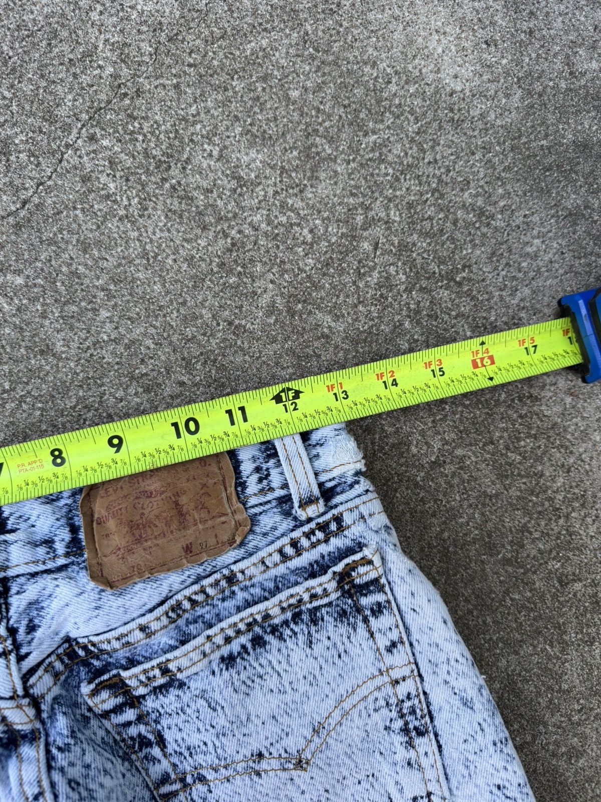 Levi's × Vintage Vtg 90’s Levis 701xx Buttonfly Acid Wash Jeans Size 26x30 Size 26" / US 2 / IT 38 - 10 Thumbnail