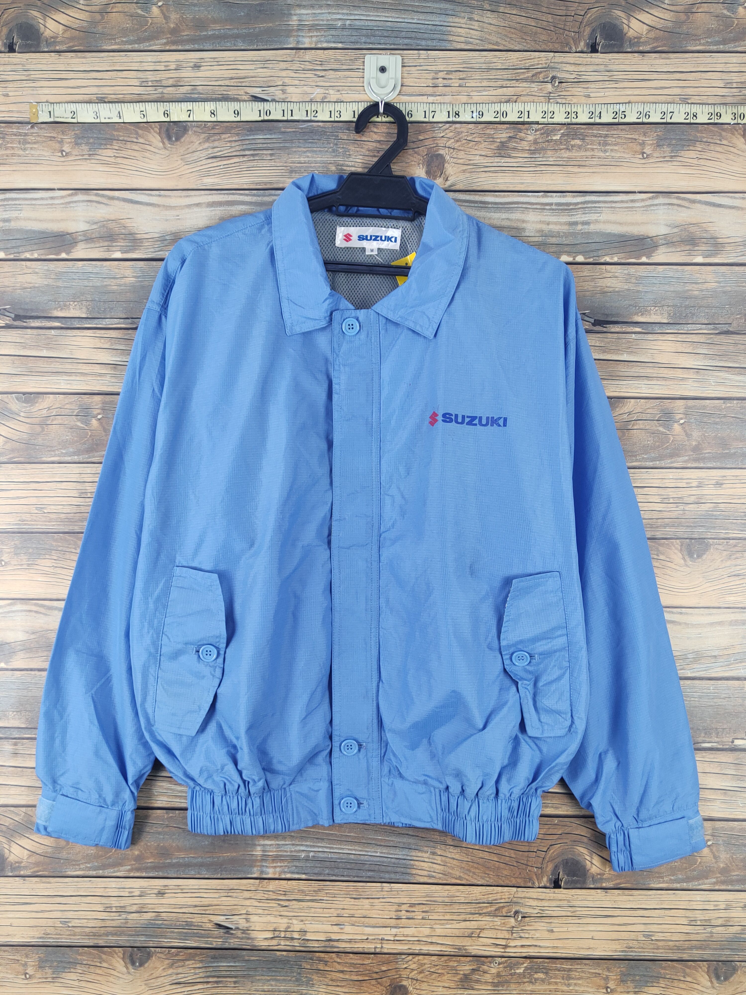Vintage Suzuki vintage Blue Jackets #W1737 Size US M / EU 48-50 / 2 - 1 Thumbnail