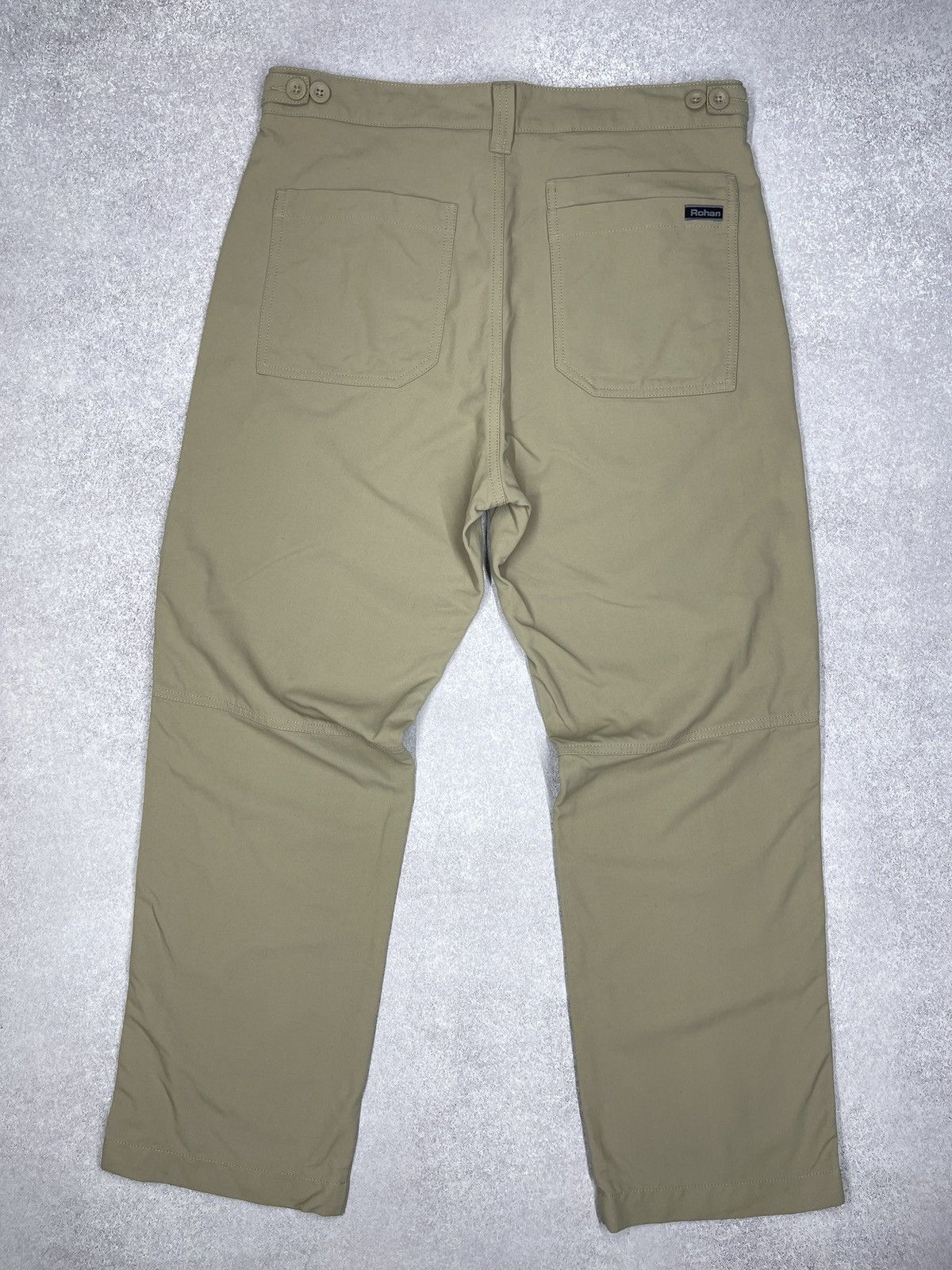 Vintage Mens Rohan Stronghold Pants Beige Size 34 Size US 34 / EU 50 - 2 Thumbnail