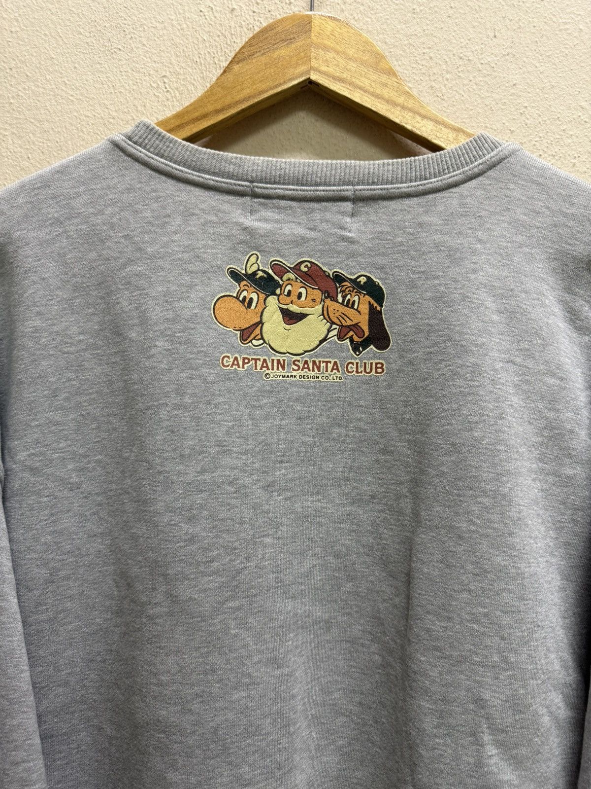 Vintage Vintage 90s Captain Santa Sweatshirt Size US XL / EU 56 / 4 - 20 Thumbnail