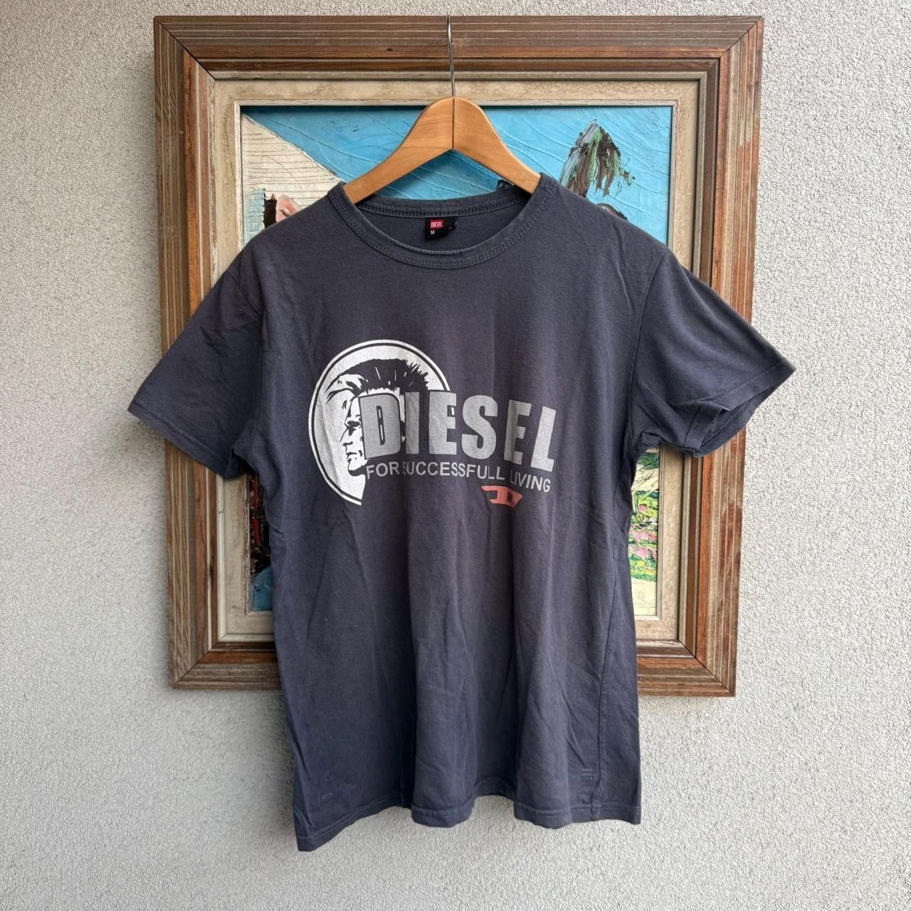 Diesel Diesel Vintage 90s T shirt Tee Graphic Opium Size US L / EU 52-54 / 3 - 2 Thumbnail