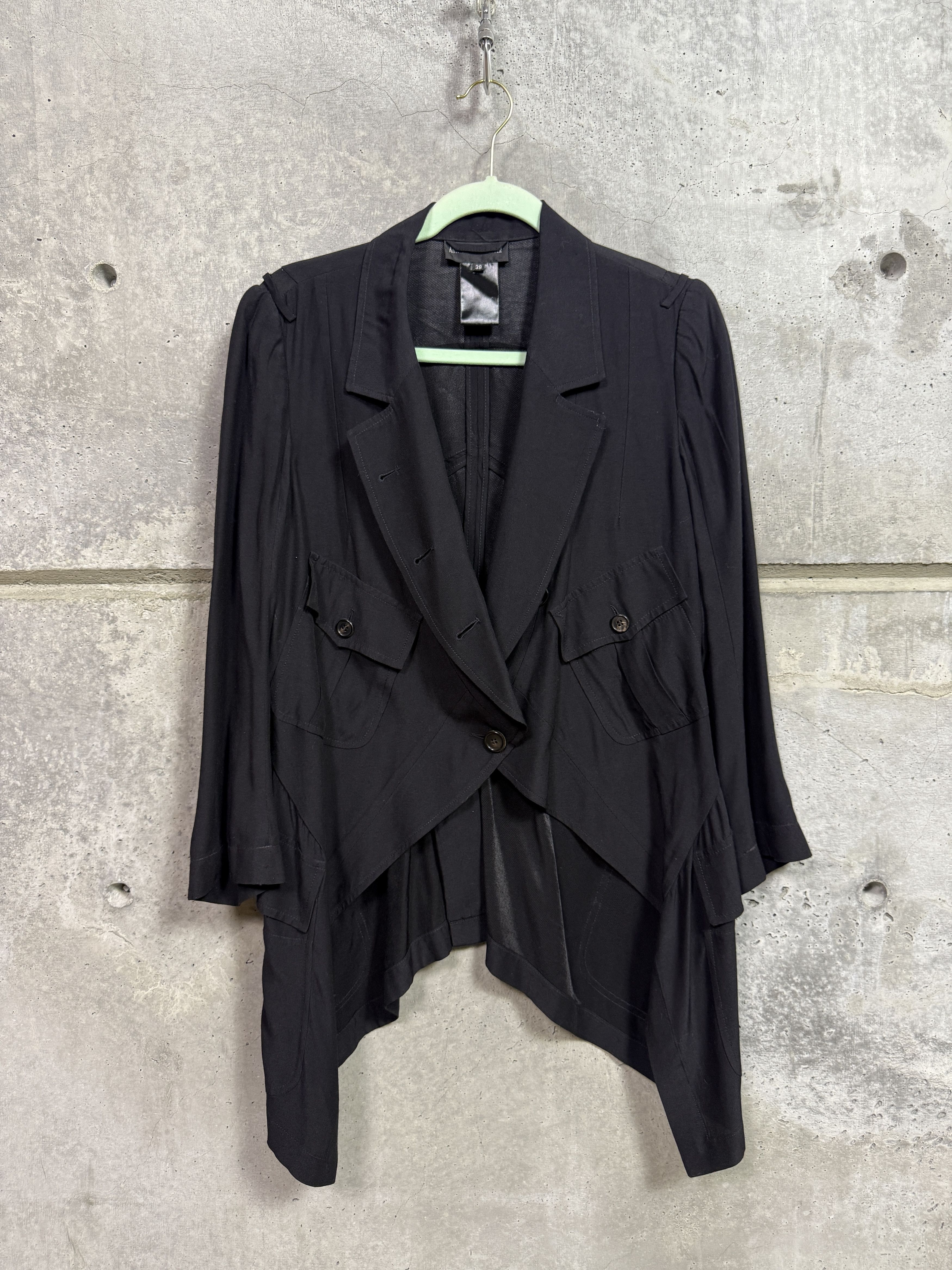 Ann Demeulemeester Ann Demeulemeester Asymmetric Blazer Size XS / US 0-2 / IT 36-38 - 1 Thumbnail
