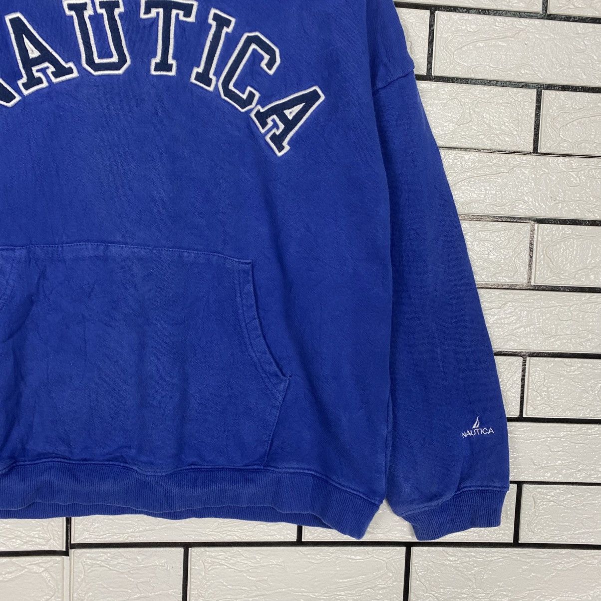 Japanese Brand 📌Vintage Hoodie Nautica Pull Over Embroidery Big Logo Size US XL / EU 56 / 4 - 6 Thumbnail
