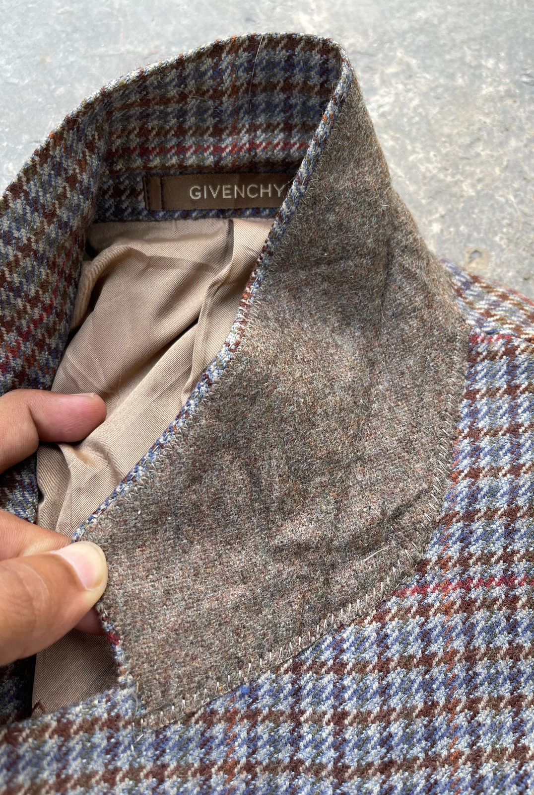 Givenchy 🔥VINTAGE GIVENCHY MEN'S WOOL BLAZER JACKET Size US M / EU 48-50 / 2 - 11 Thumbnail