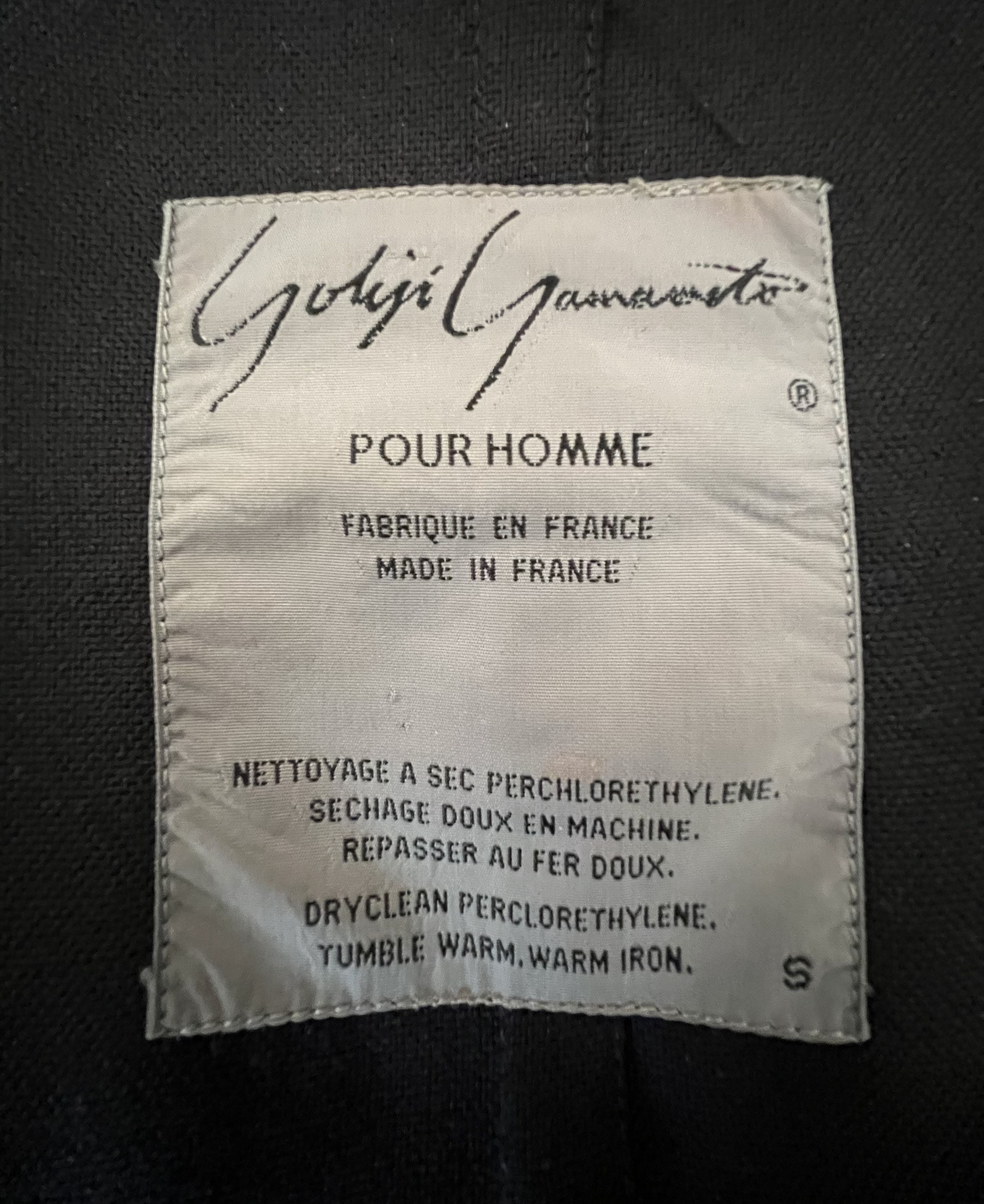 Yohji Yamamoto Yohji Yamamoto Pour Homme Jacket (size S) Size 36R - 3 Thumbnail