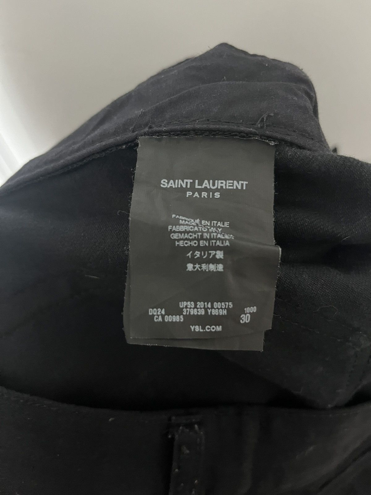 Saint Laurent Paris Saint Laurent Paris SS15 Concho Denim D02 Size US 29 - 6 Thumbnail