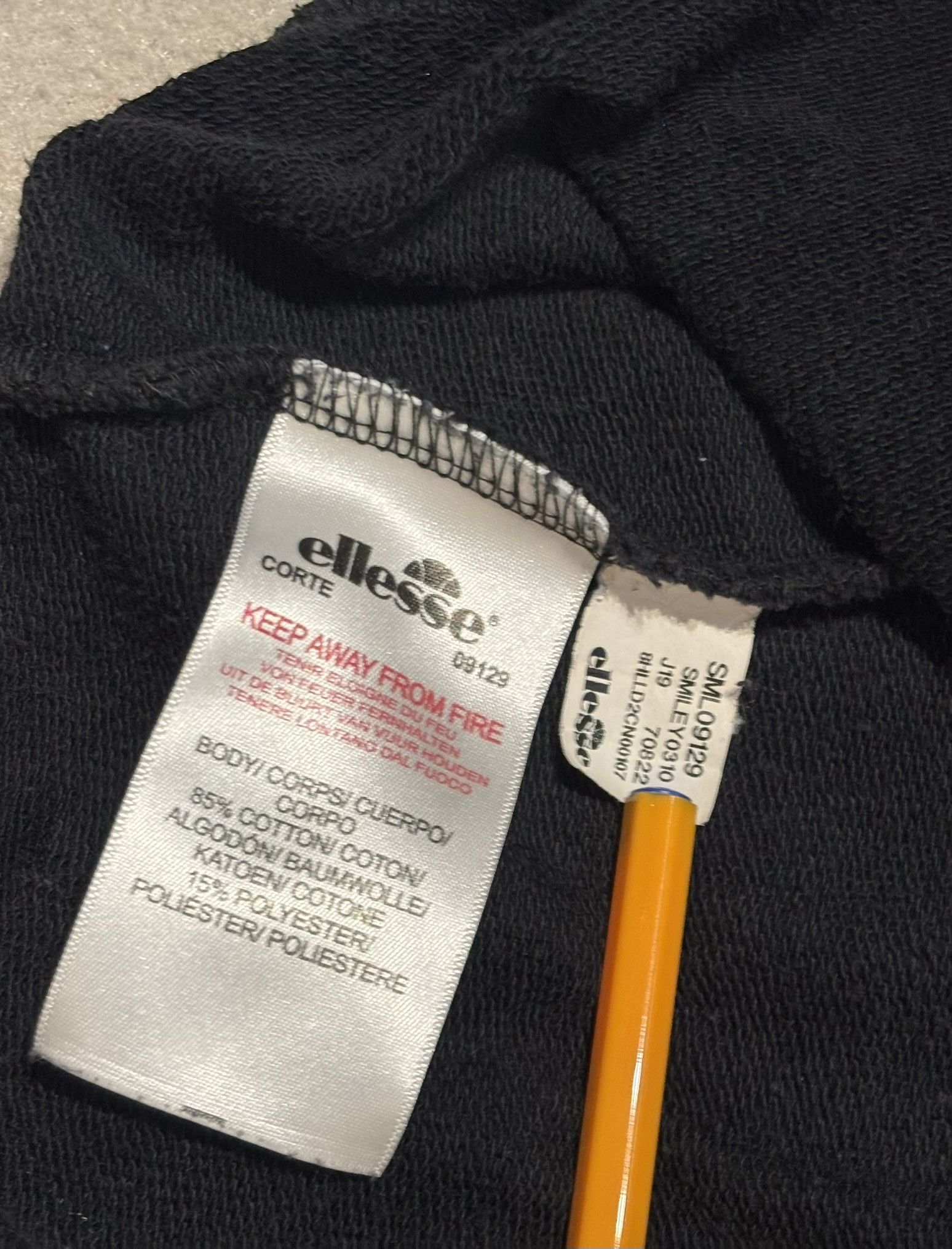 Ellesse Ellesse x Smiley sweatshirt size L Size US L / EU 52-54 / 3 - 15 Thumbnail