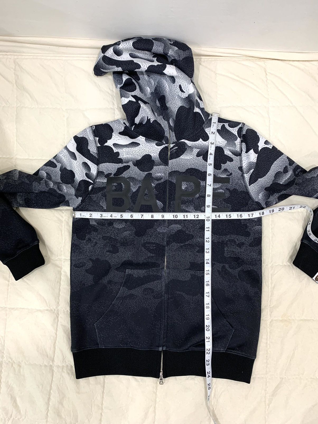 Bape A Bathing Ape Bape Camo Full Zip Hoodie Size XS / US 0-2 / IT 36-38 - 20 Thumbnail