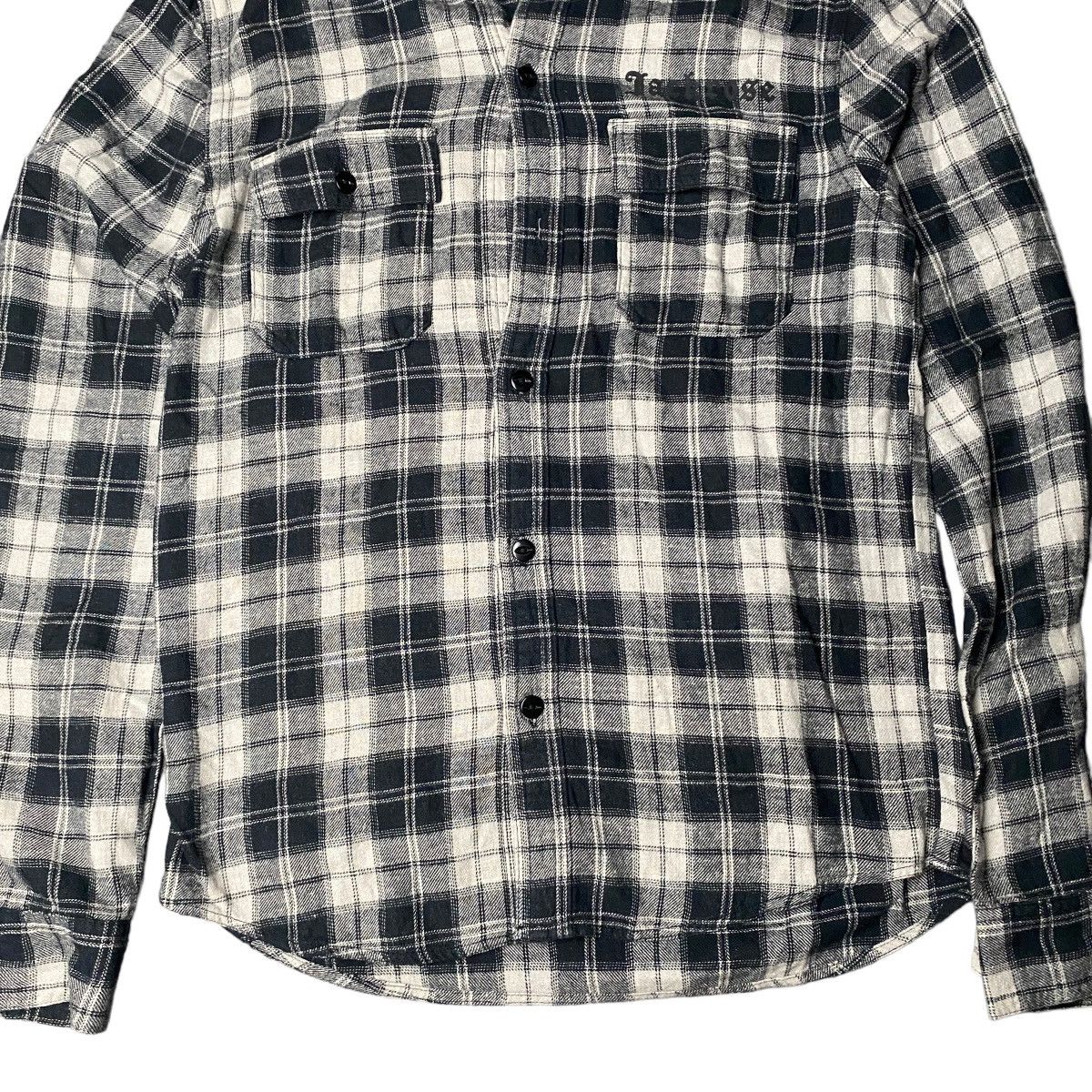 If Six Was Nine 2000's Jackrose Tribal Poem Plaid Shirts Size US S / EU 44-46 / 1 - 6 Thumbnail