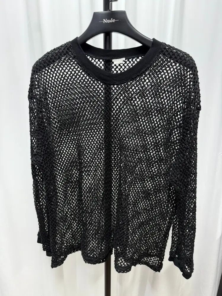 Dries Van Noten Dries Van Noten Web L/S Tee-2505 Size US M / EU 48-50 / 2 - 1 Thumbnail