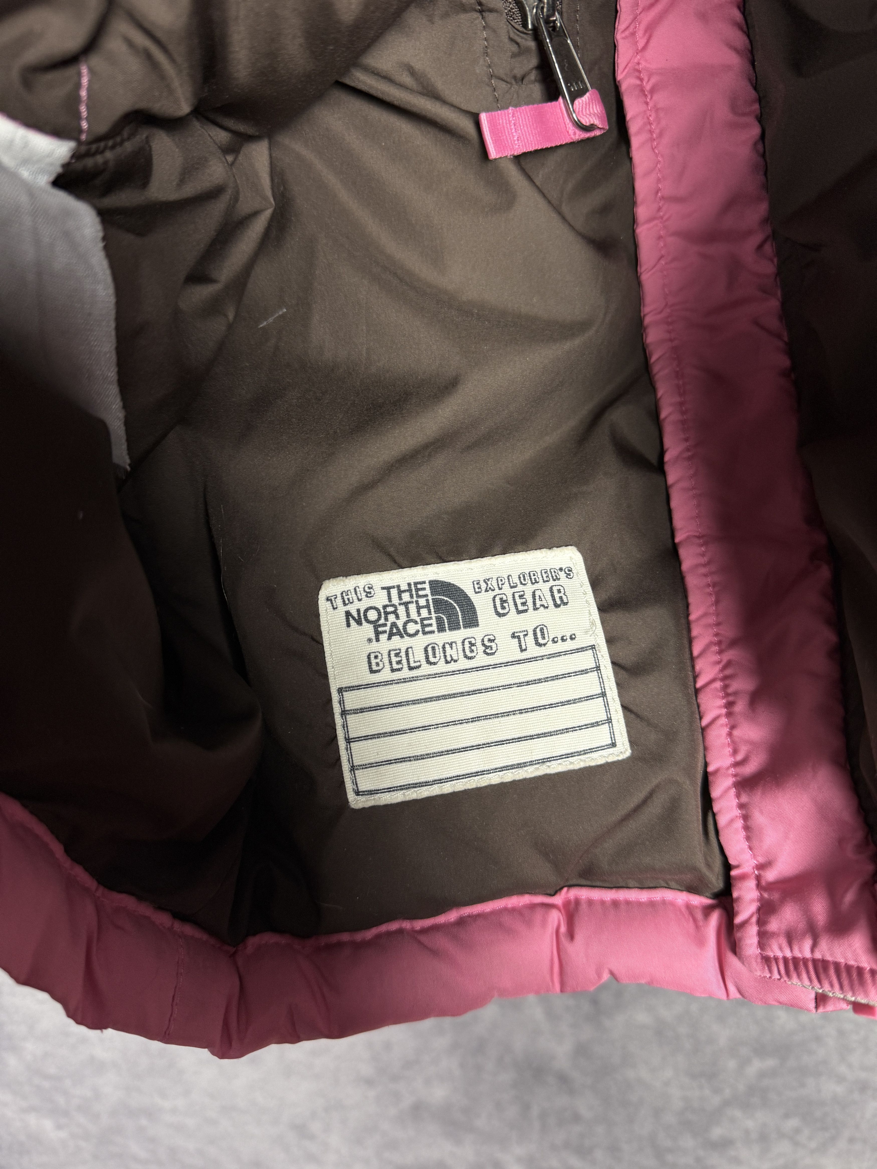 The North Face The North Face down jacket pink Napsi 600 mini logo Size L / US 10 / IT 46 - 11 Thumbnail