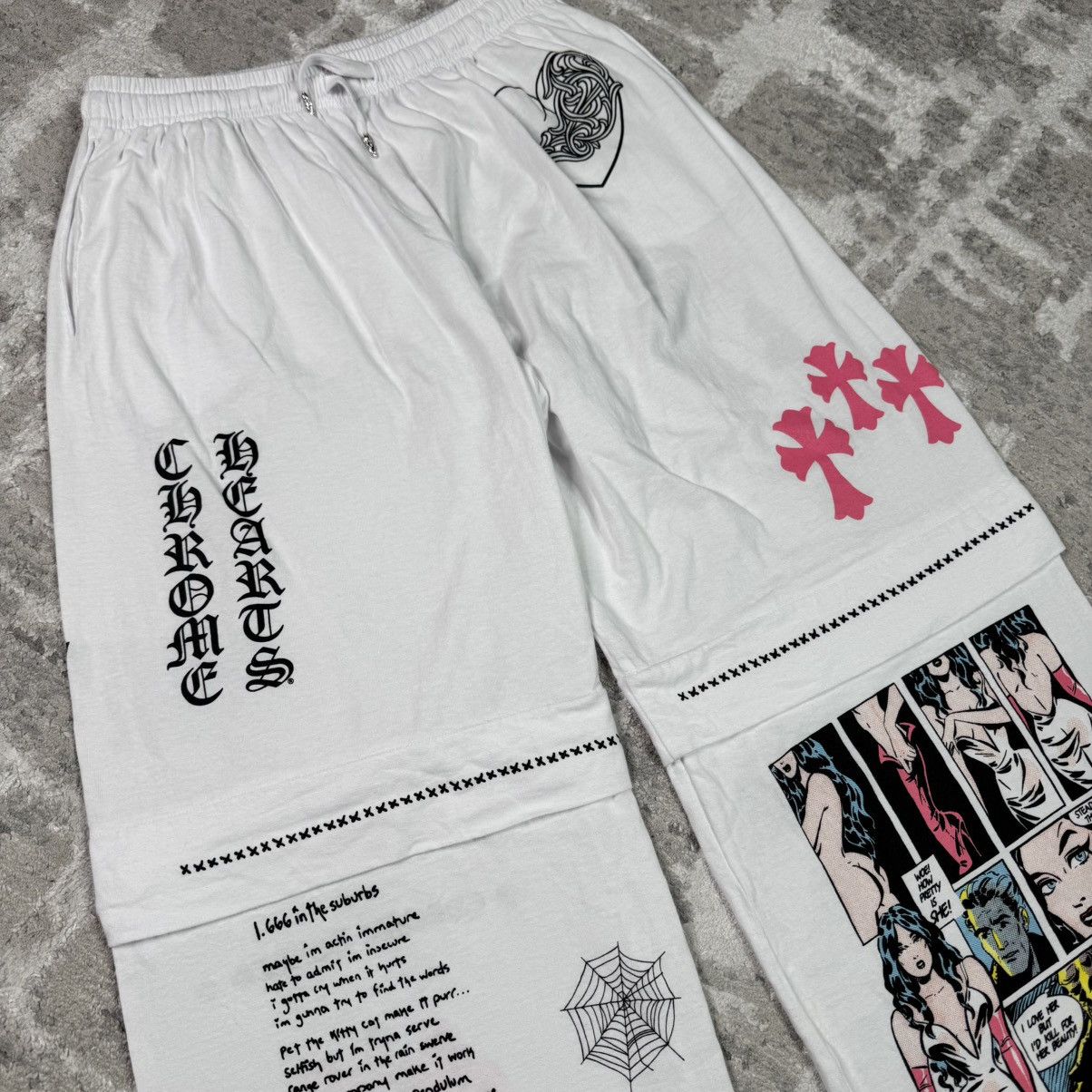 Chrome Hearts Deadly doll sweatpants Size US 34 / EU 50 - 5 Thumbnail