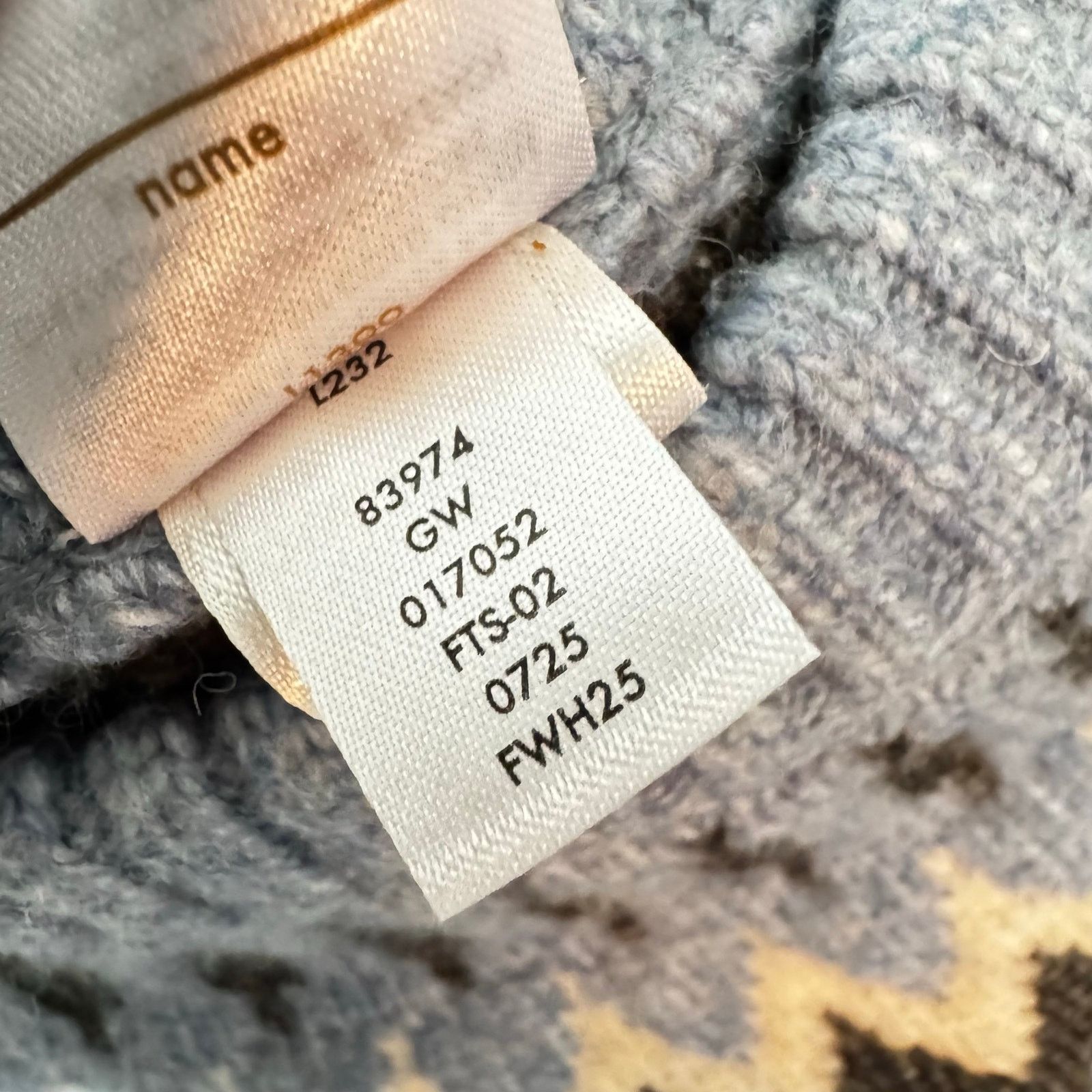 Other HANNA ANDERSSON Holiday Fair Isle Sweater Blue Size Large Size L / US 10 / IT 46 - 5 Thumbnail