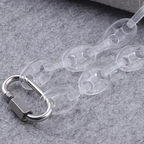 Jewelry × Other Transparent Lock Necklace Size ONE SIZE - 1 Thumbnail