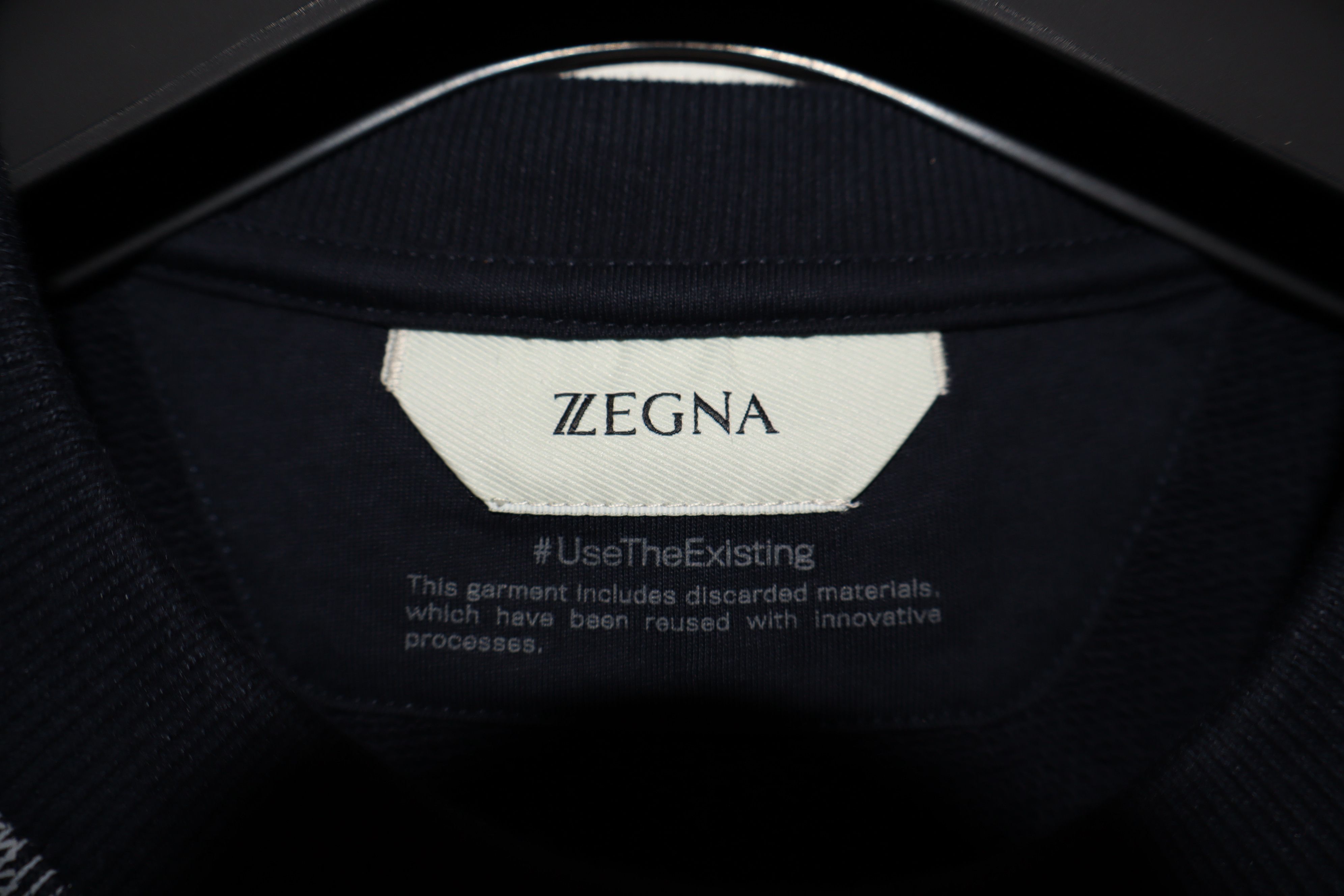 Z Zegna Logo print sweatshirt Size US XL / EU 56 / 4 - 3 Thumbnail