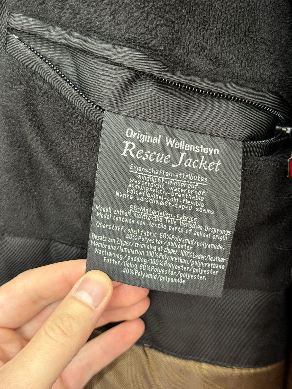 If Six Was Nine Vintage Rick Owens Vibe Black Bomber Jacket Faux Fur Collar Size US L / EU 52-54 / 3 - 14 Thumbnail