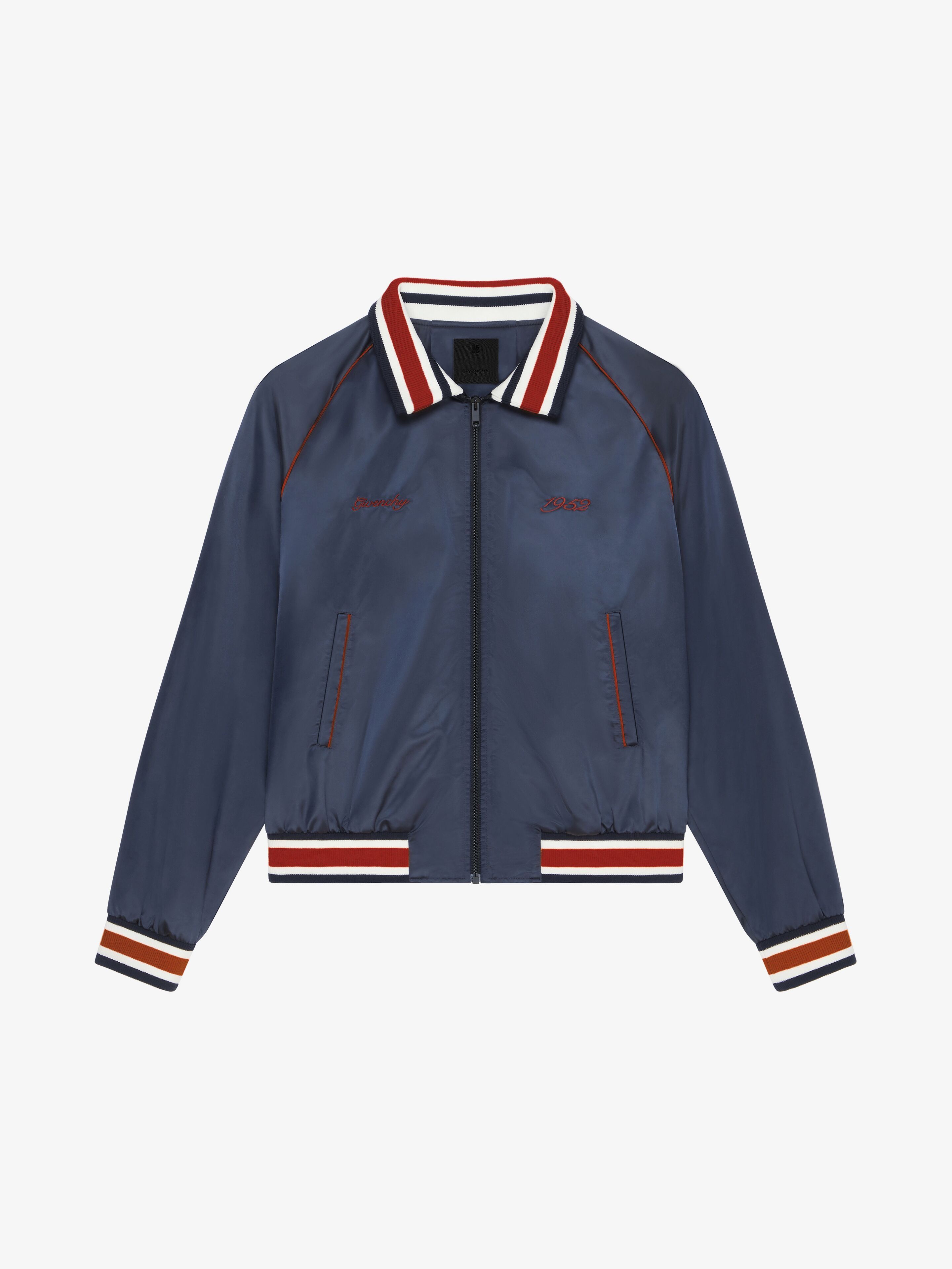 Givenchy o1srvl11e0125 Bomber Jacket in Night Blue Size US M / EU 48-50 / 2 - 1 Thumbnail