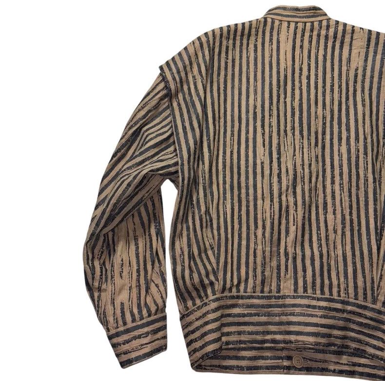Issey Miyake issey miyake striped jacket Size US M / EU 48-50 / 2 - 4 Thumbnail