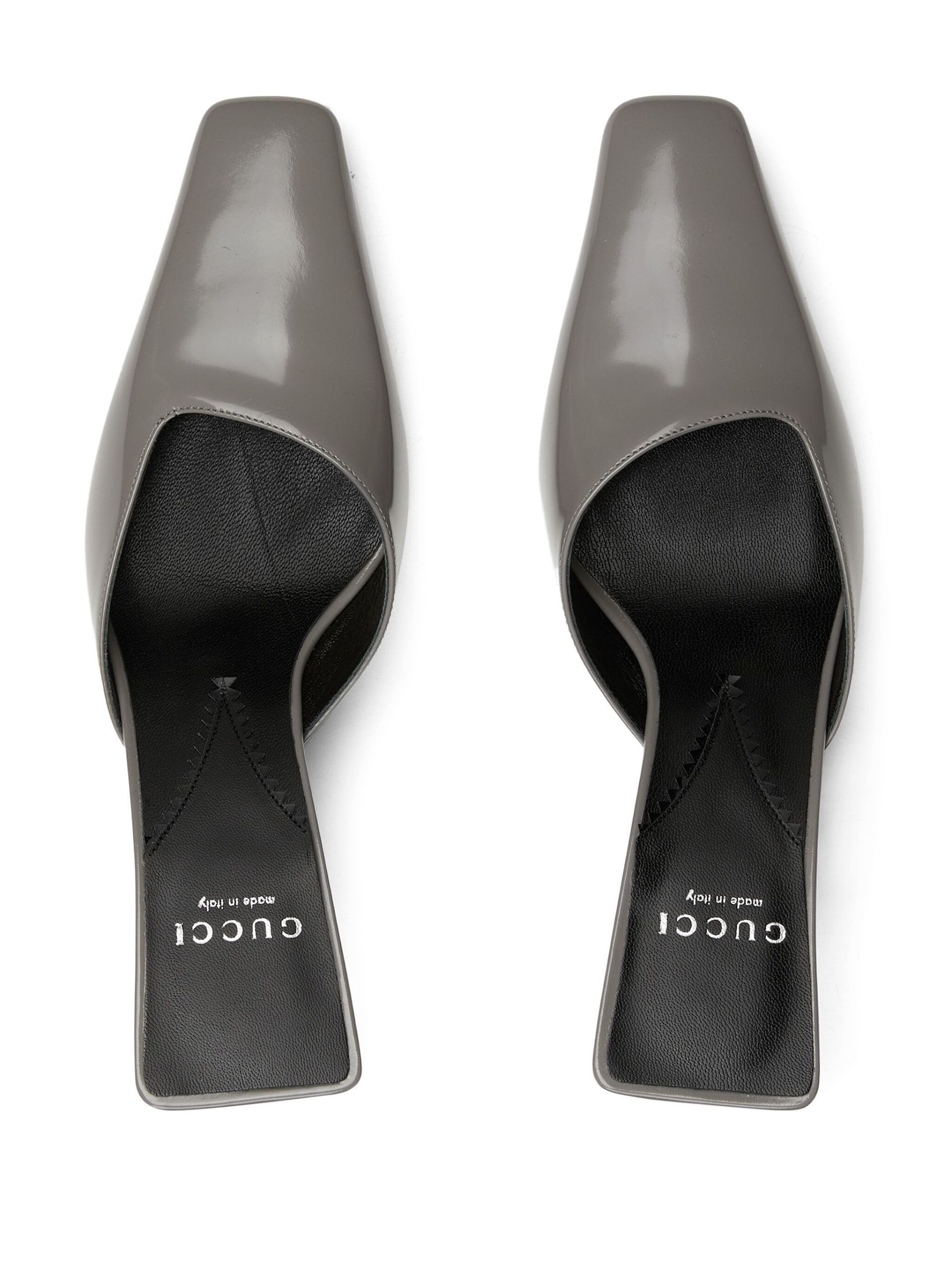 Gucci o1s1wg110225 Women's Mule Sandals in Steel Grey Size US 6 / IT 36 - 4 Thumbnail