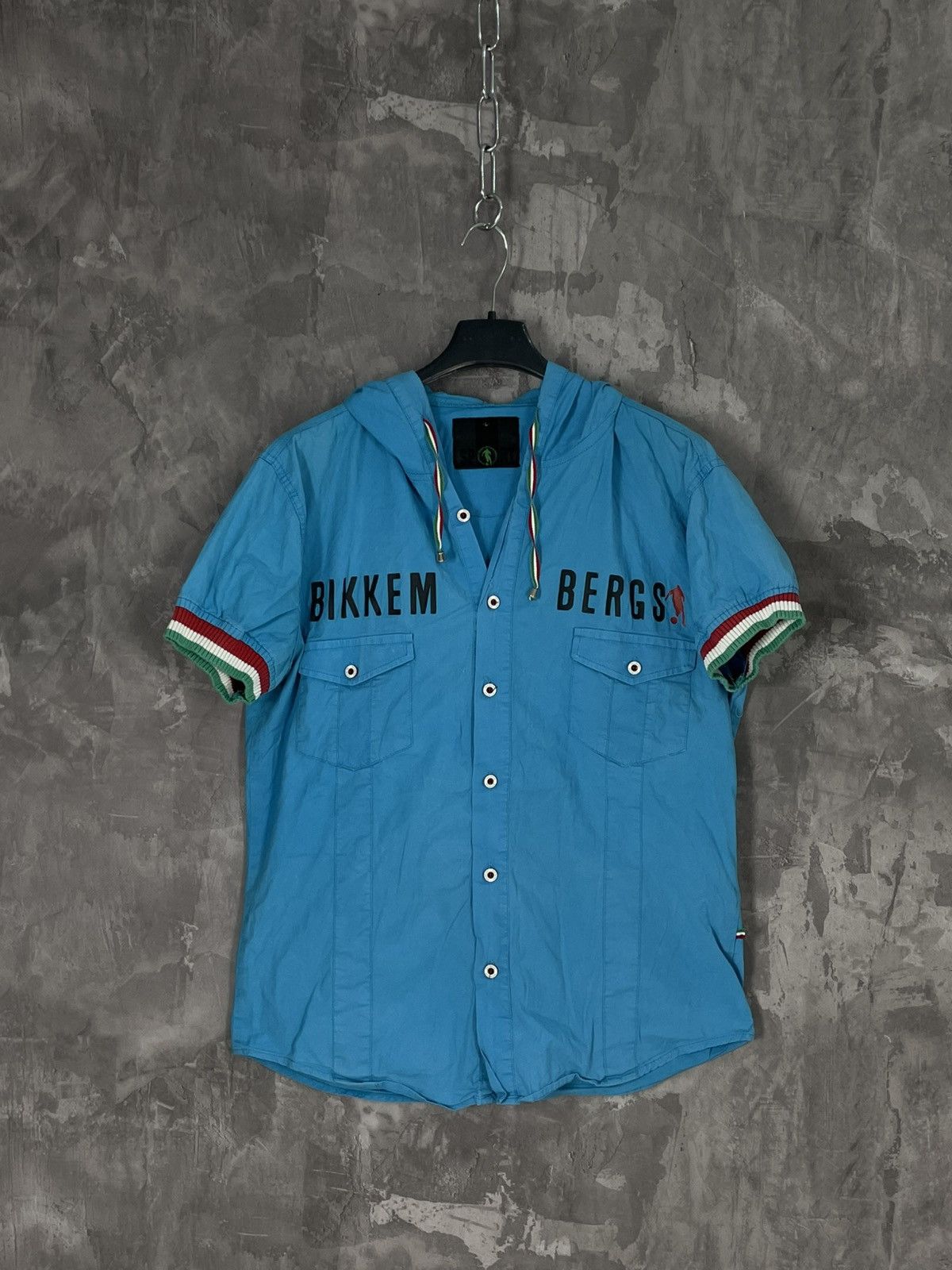 Dirk Bikkembergs × Vintage Bikkemberg Vintage Y2K Logo T-Shirt Size L / US 10 / IT 46 - 1 Thumbnail