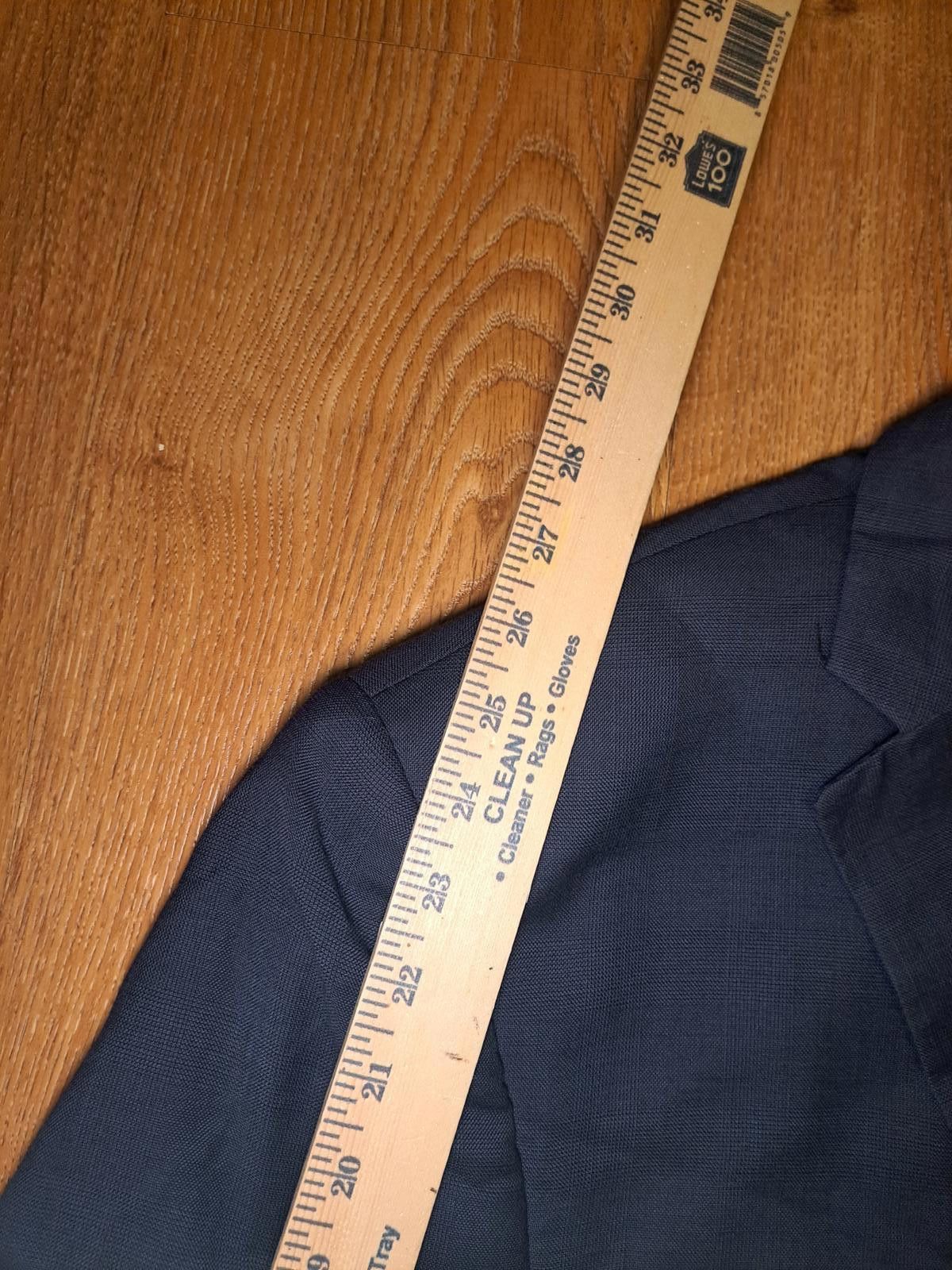 Polo Ralph Lauren Ralph Lauren Sport Coat Mens 52L Navy Blue Glen Plaid Wool Size 52L - 11 Thumbnail