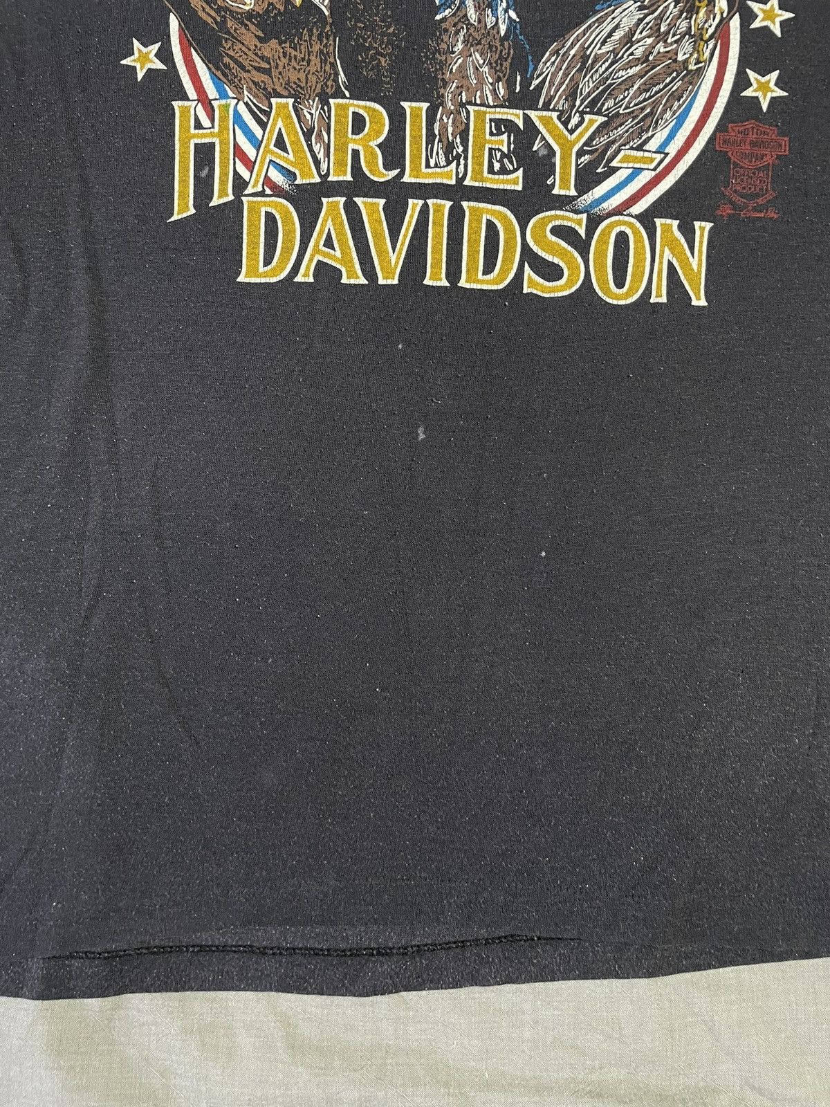 Harley Davidson Vintage Harley Davidson Shirt Small Black 80s Ringer Toronto Size US S / EU 44-46 / 1 - 4 Thumbnail