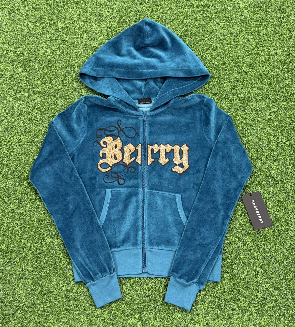 The GV Gallery GV Gallery Paris Hilton Velour Zip-Up Size S / US 4 / IT 40 - 1 Thumbnail