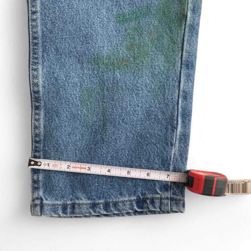 Wrangler Hand paint floral jeans Size US 32 / EU 48 - 4 Thumbnail