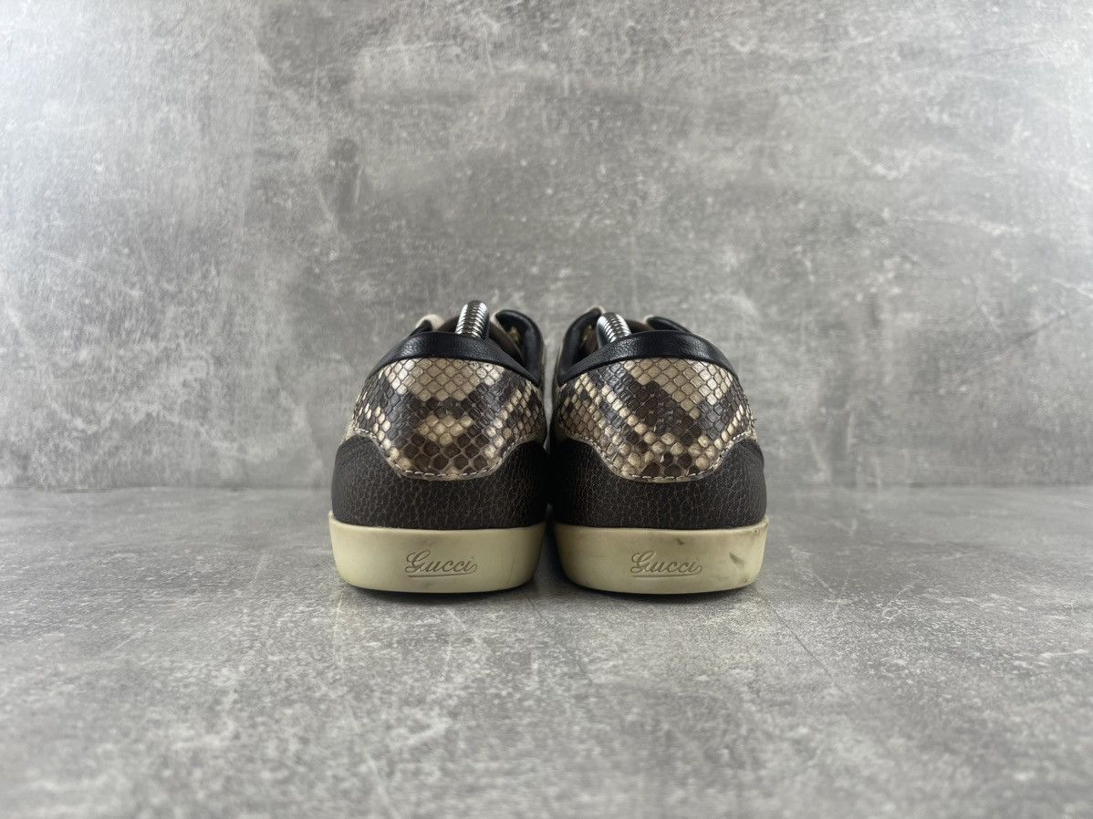 Gucci Gucci GG Supreme Guccissima Python Trim Sneakers Sneakers Size US 10 / IT 40 - 6 Thumbnail