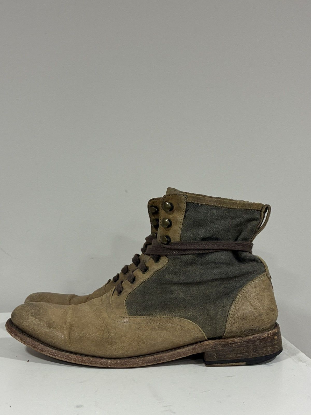 John Varvatos Spectator Lace Boot EU 41.5 USA 8.5 Size US 8.5 / EU 41-42 - 3 Thumbnail