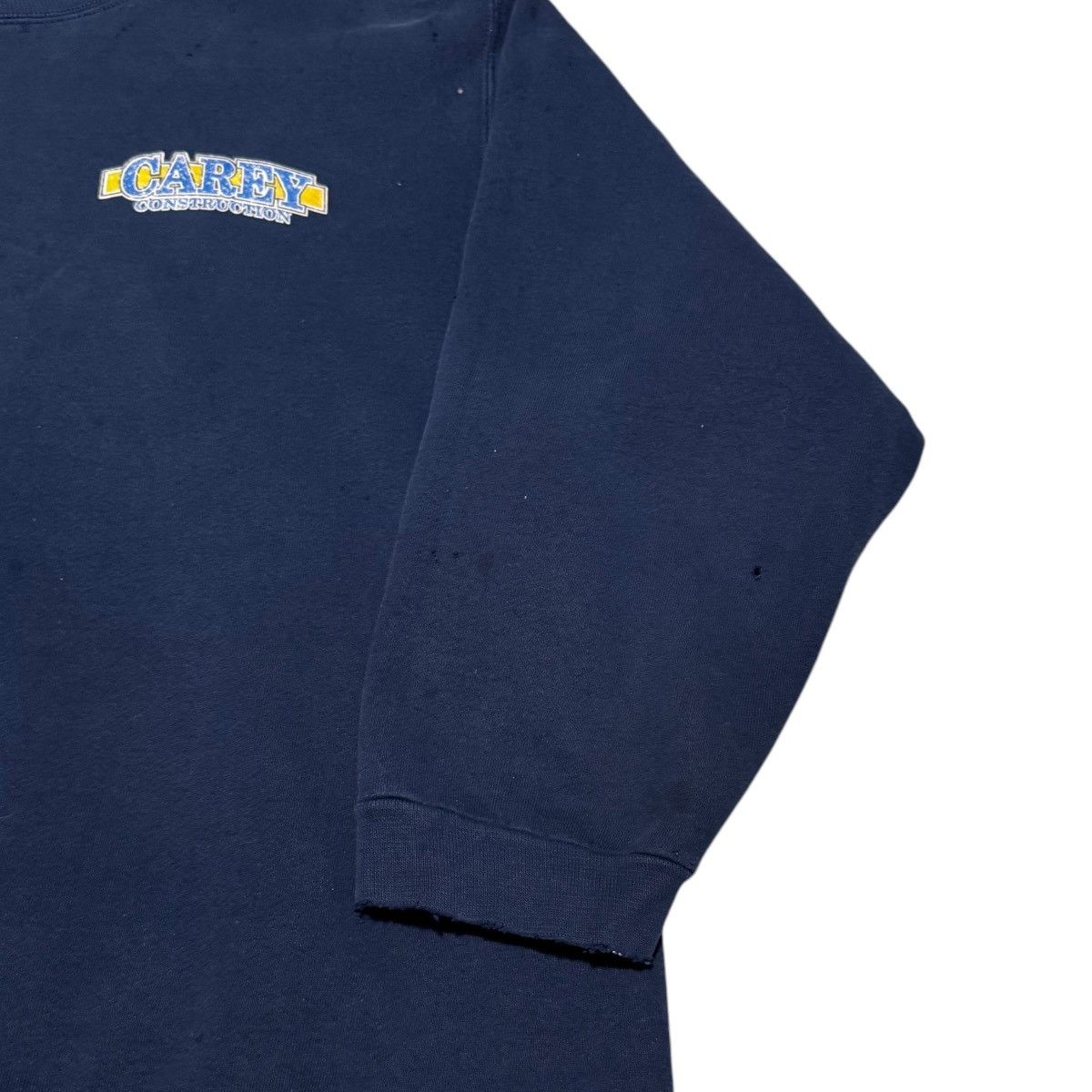 Vintage Vintage Johnny Bravo Construction Distressed Sweatshirt XL Size US XL / EU 56 / 4 - 8 Thumbnail