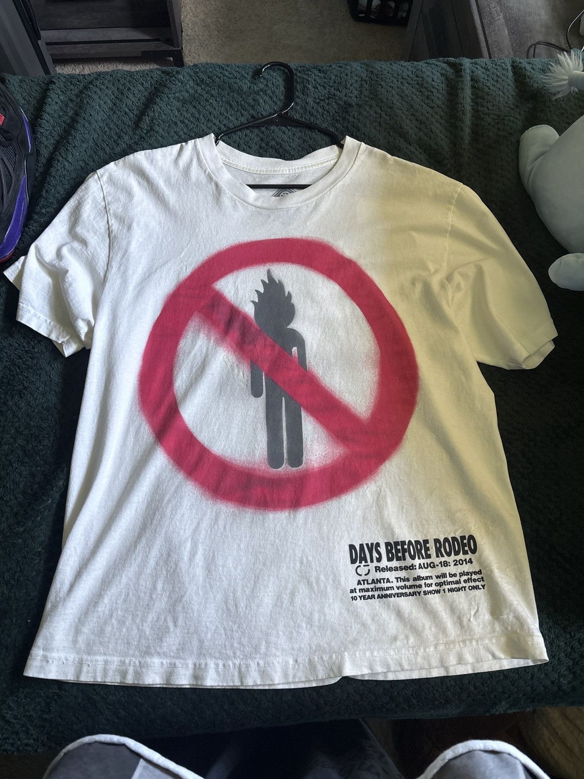Travis Scott TRAVIS SCOTT DAYS BEFORE RODEO LIMITED EDITION TEE Size US L / EU 52-54 / 3 - 1 Thumbnail