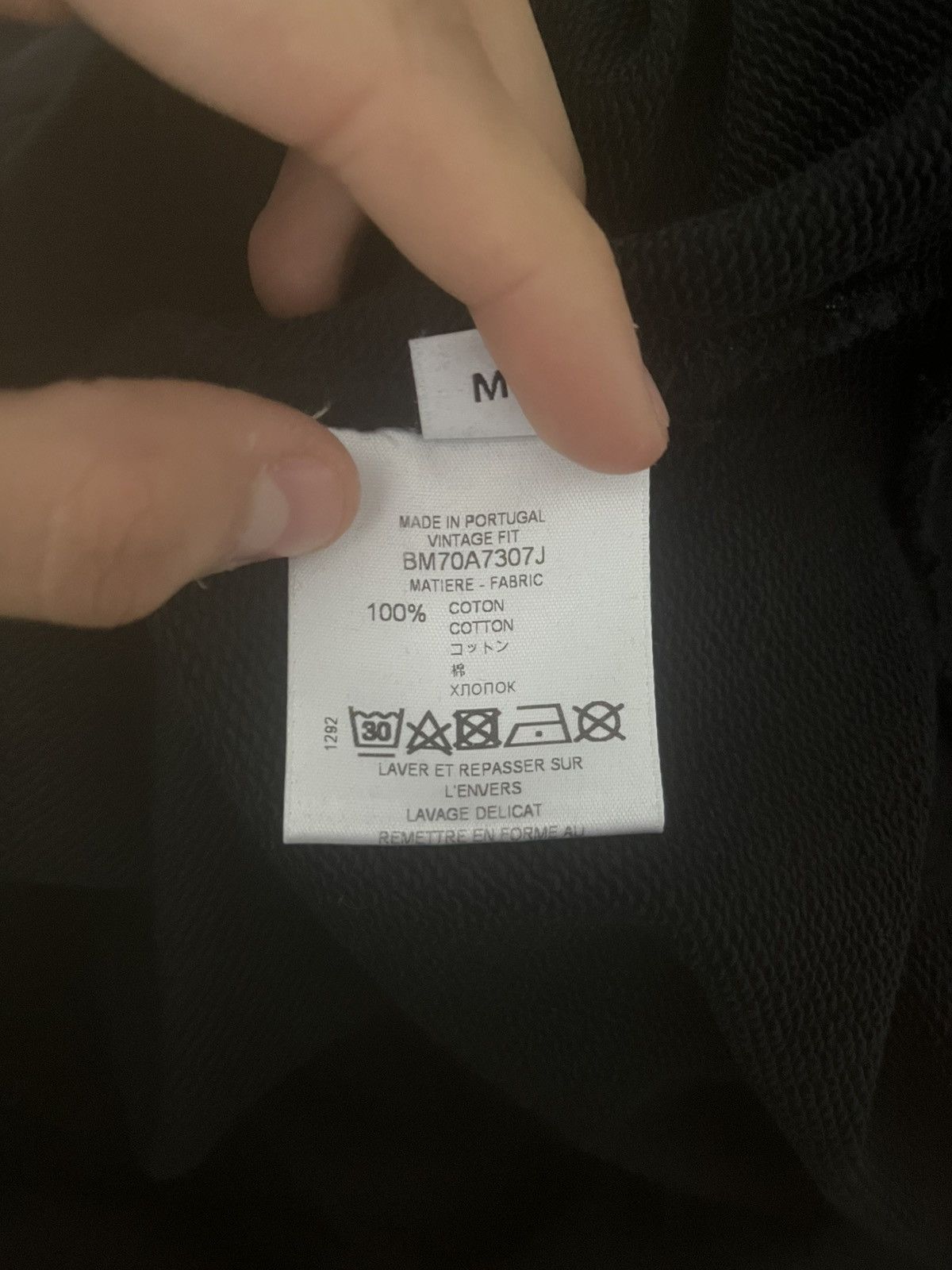 Givenchy Givenchy Save Your Souls Black Graphic Sweatshirt Mens M Size US M / EU 48-50 / 2 - 11 Thumbnail