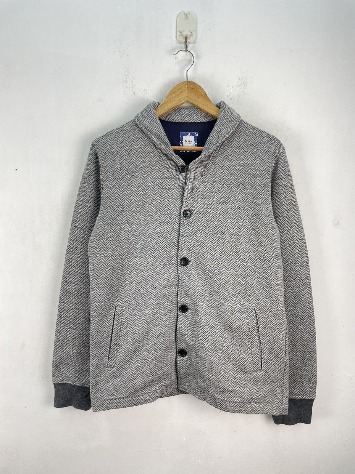 Issey Miyake Vintage Takeo Kikuchi Issey Miyake Jacket Hooded Button Size US M / EU 48-50 / 2 - 1 Thumbnail
