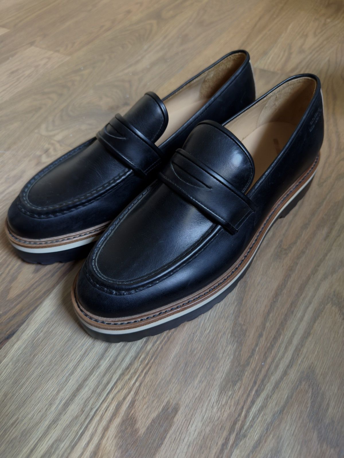 Saturdays NYC SATURDAYS NYC Black Idris Loafers Size US 11 / EU 44 - 1 Thumbnail