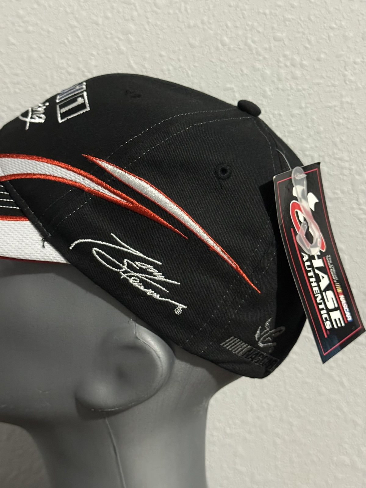 Chase Authentics Autographed Tony Stewart Nascar Hat Size ONE SIZE - 9 Thumbnail