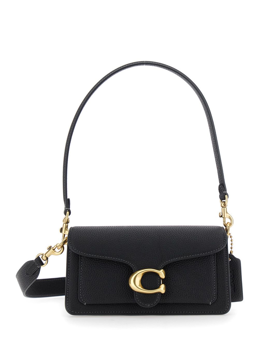 Coach Crossbody bag 'Tabby 20' with Removable Handle and Logo Plate on Front in Black Leather Women Size ONE SIZE - 1 Thumbnail