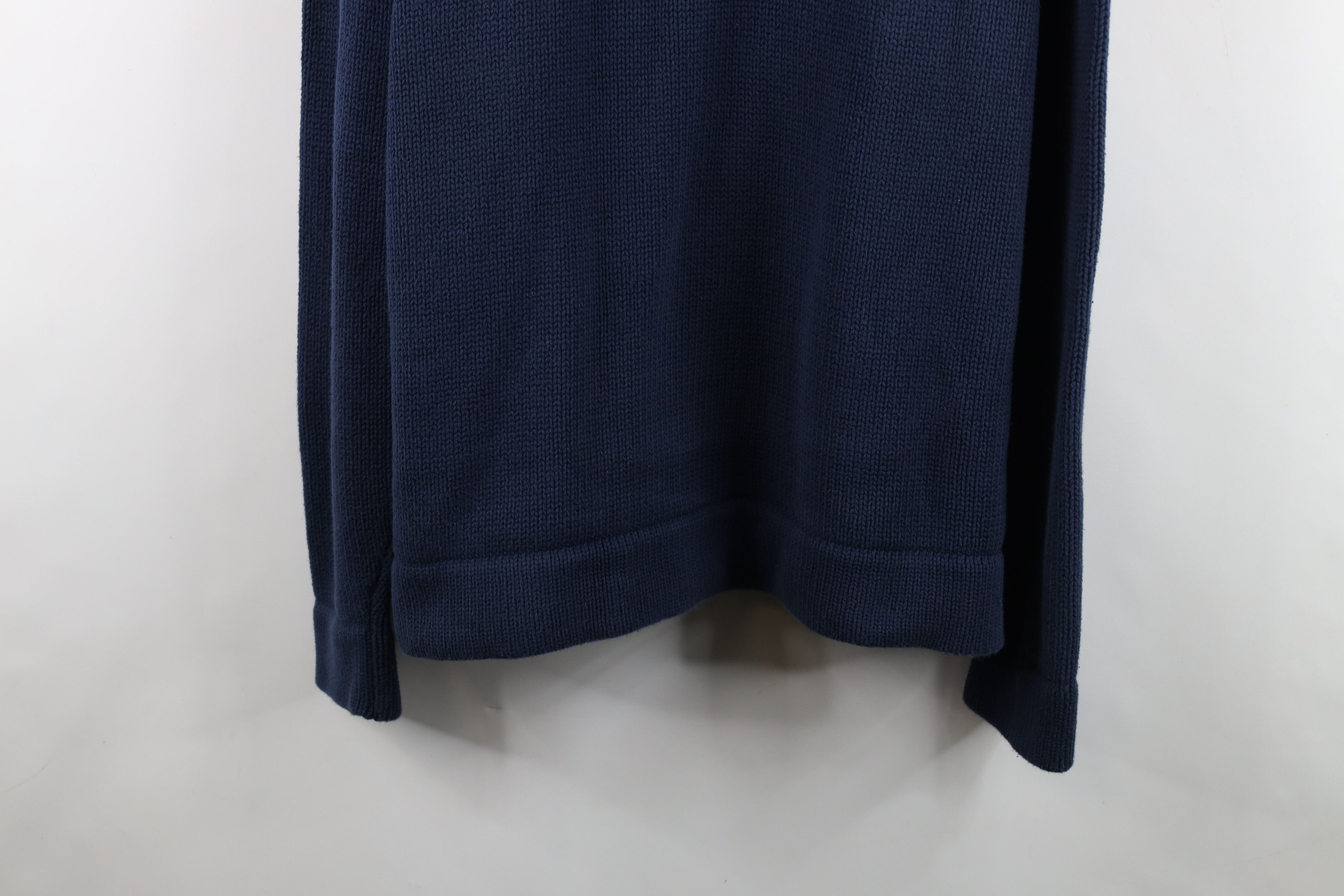 Tommy Hilfiger Vintage 90s Tommy Hilfiger Spell Heavy Knit Half Zip Sweater Size US XXL / EU 58 / 5 - 3 Thumbnail