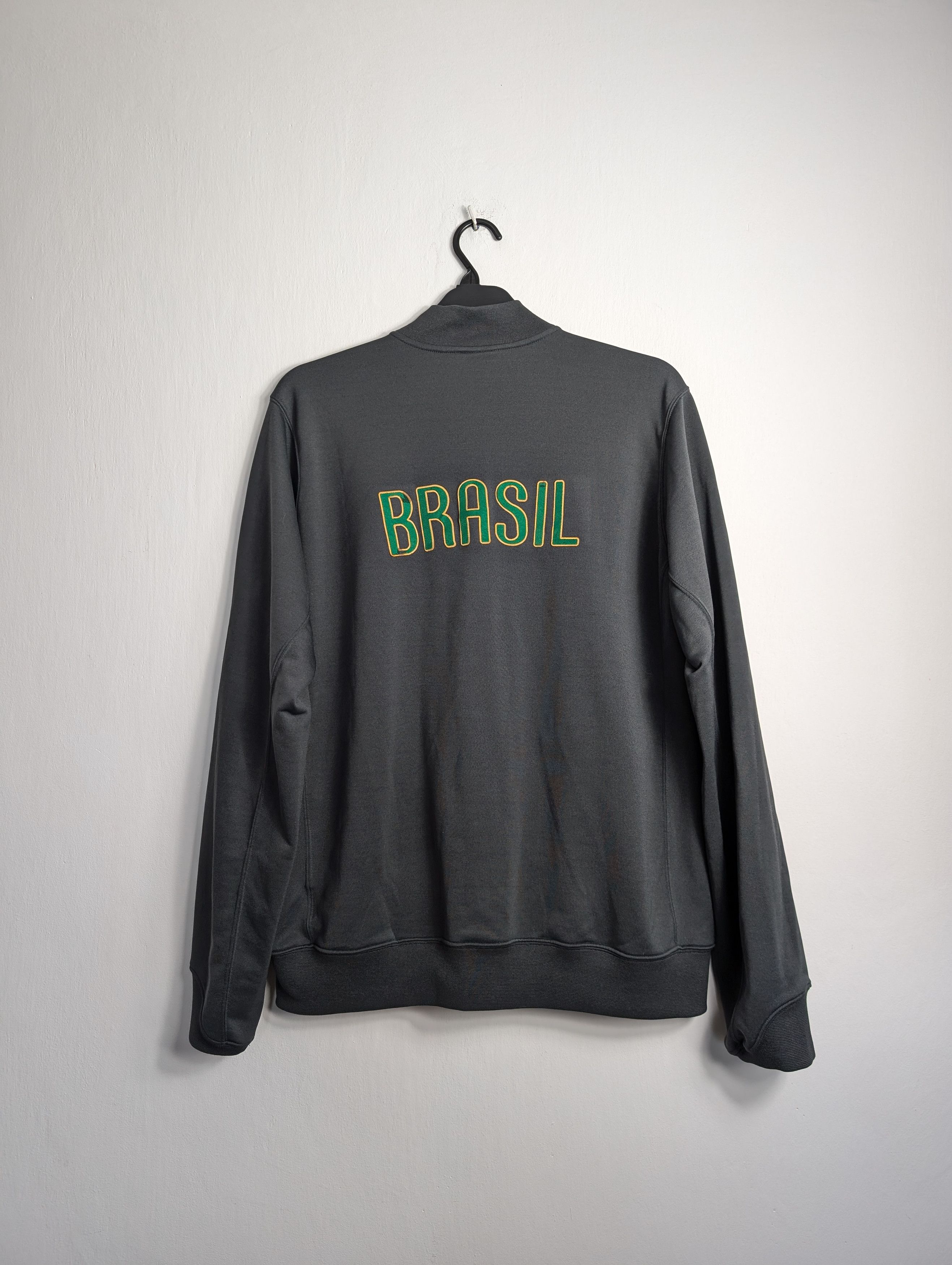 Nike Nike Brasil CBF Track Jacket 2006 Retro Football Blokecore Size US L / EU 52-54 / 3 - 5 Thumbnail
