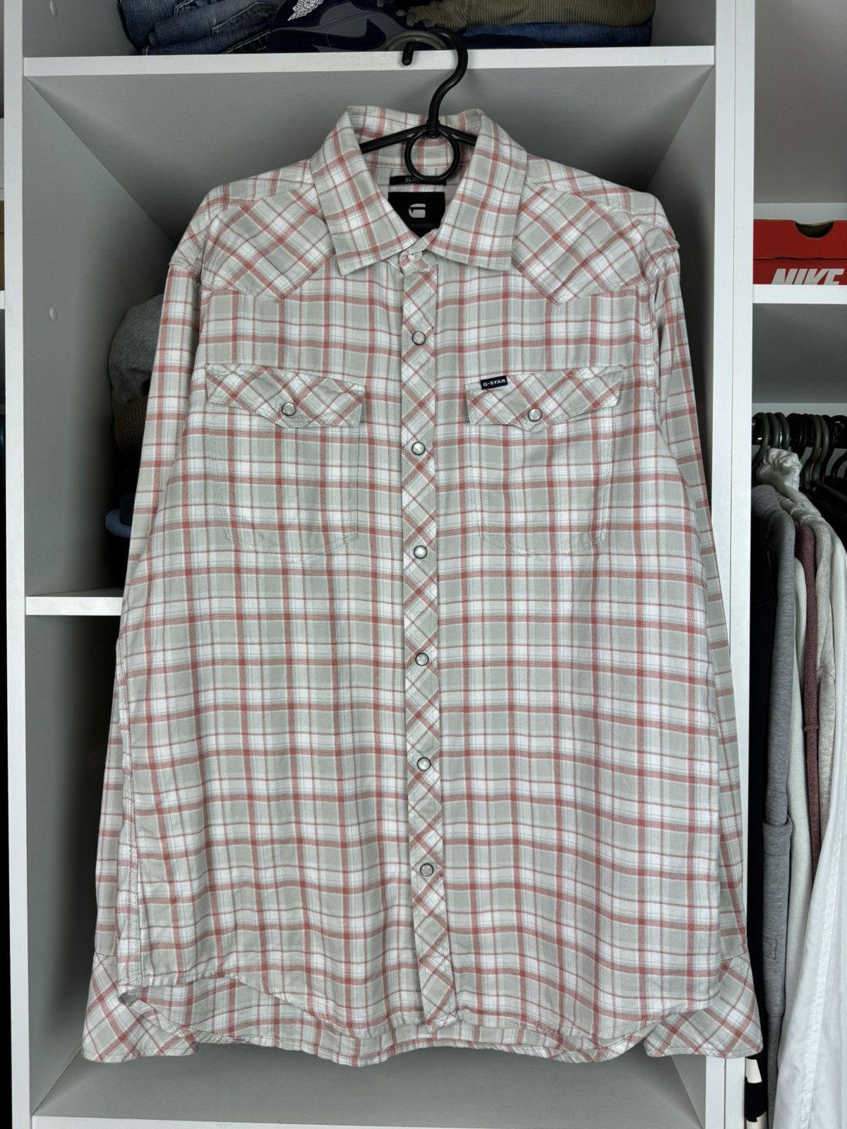 G-Star G Star Raw 3301 Slim Shirt L/S Size US M / EU 48-50 / 2 - 1 Thumbnail