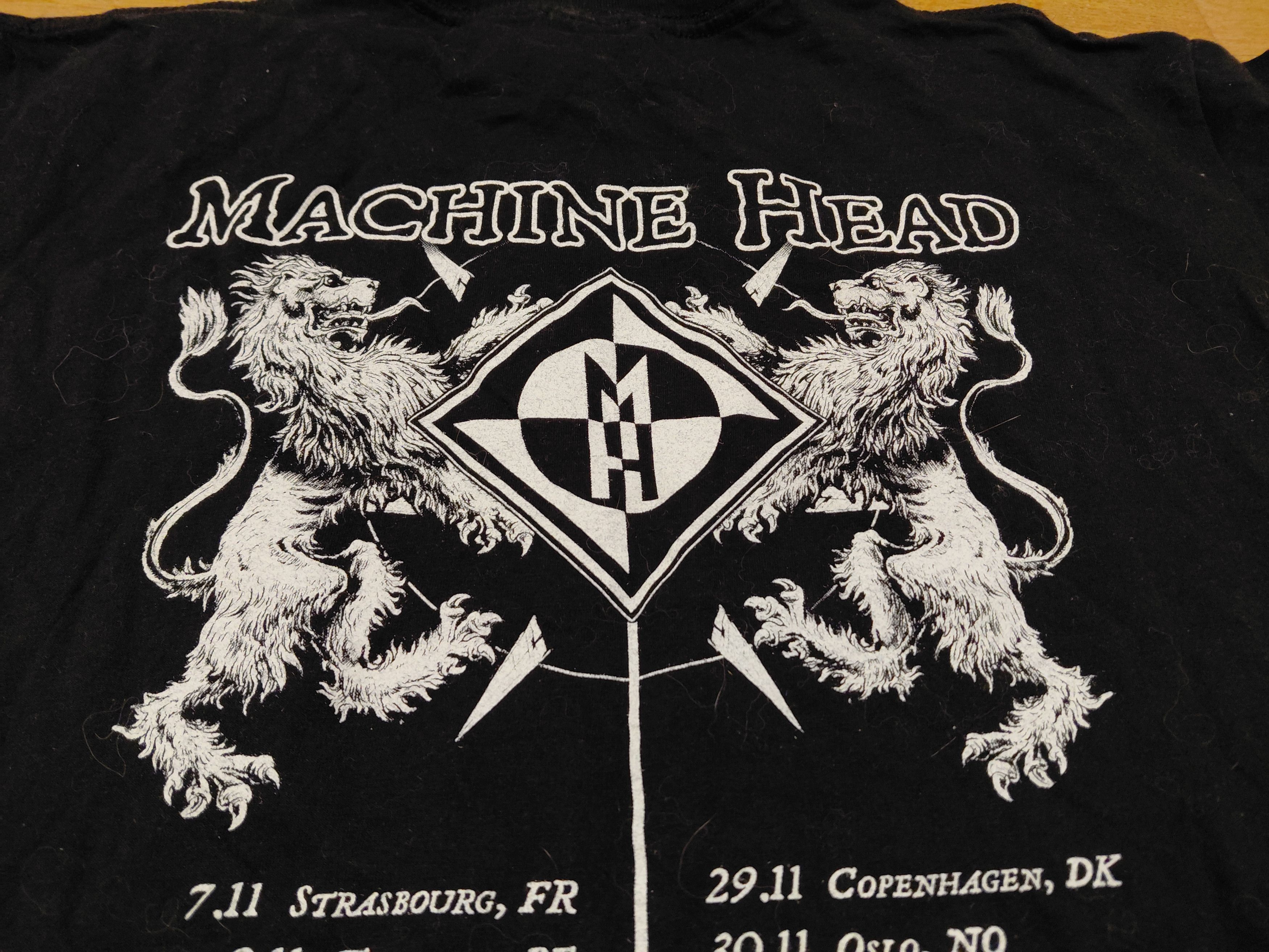 Band Tees Machine Head Vintage Heavy Metal World Tour Killers & Kings Size US L / EU 52-54 / 3 - 9 Thumbnail