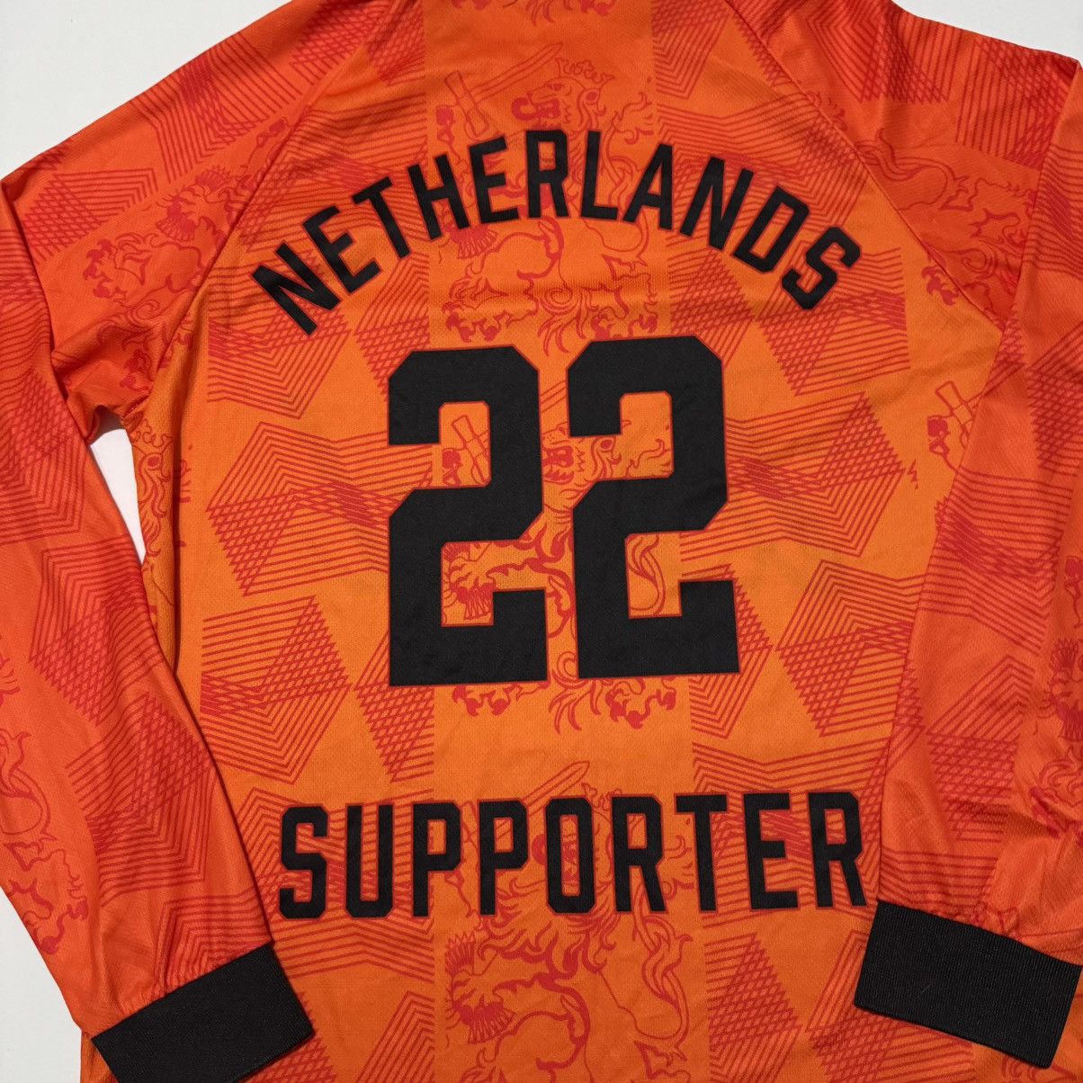 Budweiser Netherlands National Team World Cup 2022 Bud Football Jersey Size US L / EU 52-54 / 3 - 7 Thumbnail
