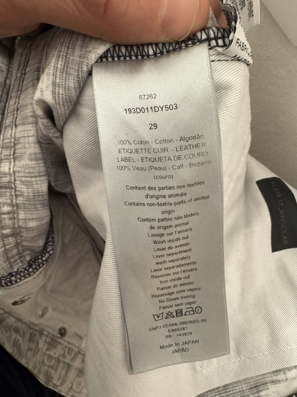 Dior Dior oblique pants Size US 29 - 15 Thumbnail