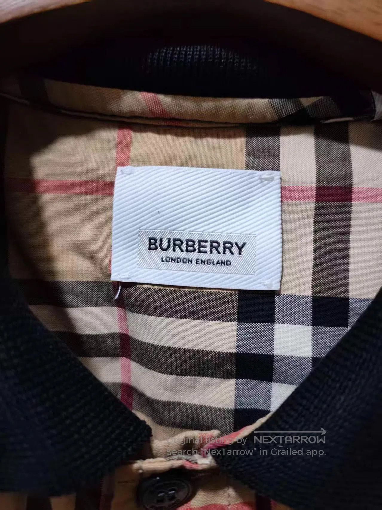 Burberry Beige Plaid Long Sleeve Button-Up Shirt S. Size US S / EU 44-46 / 1 - 3 Thumbnail