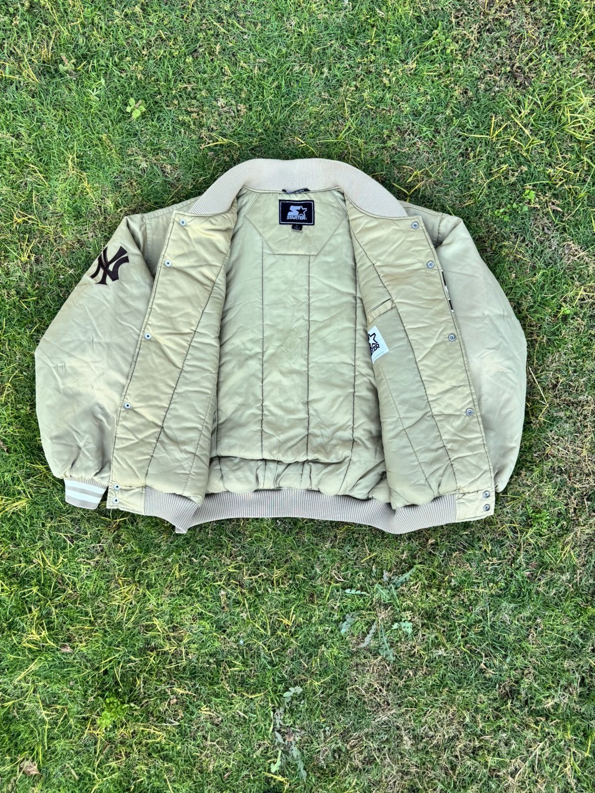 Starter Vintage Starter Yankees Stadium Jacket Size US L / EU 52-54 / 3 - 9 Thumbnail