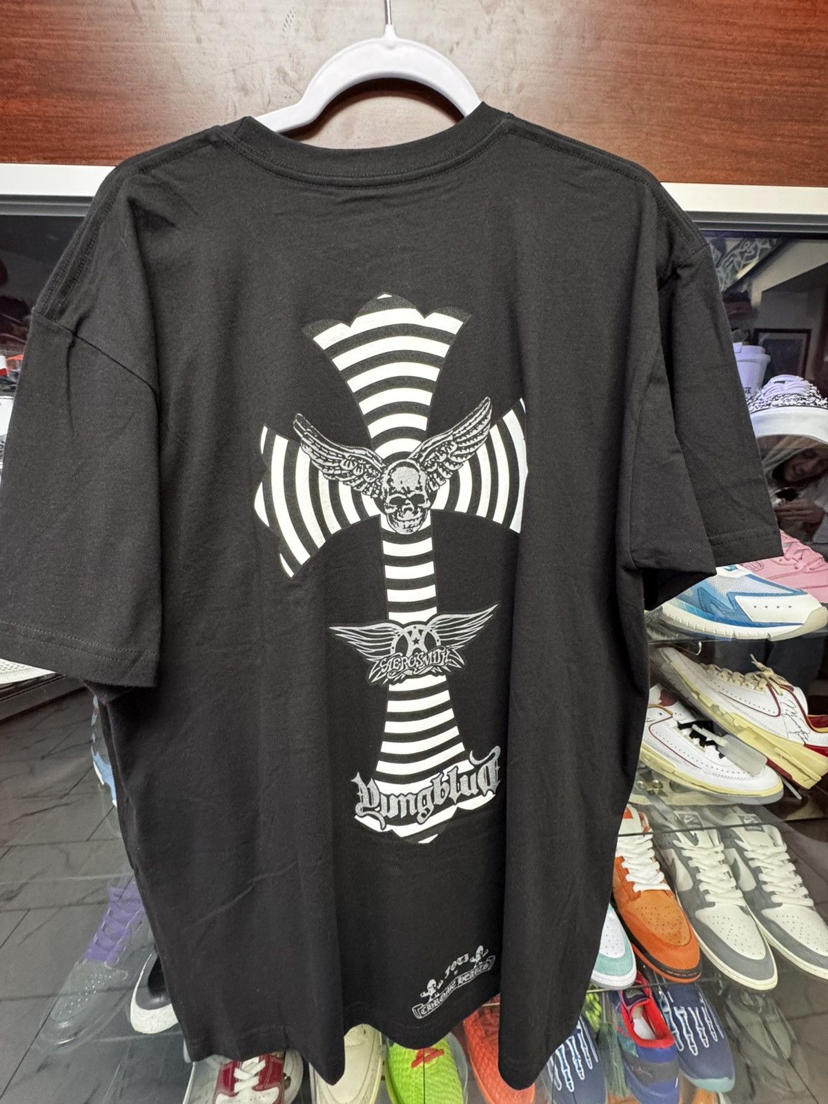 Chrome Hearts Chrome Hearts x Foti x Yungblud x Aerosmith Tee size Medium Size US M / EU 48-50 / 2 - 2 Thumbnail